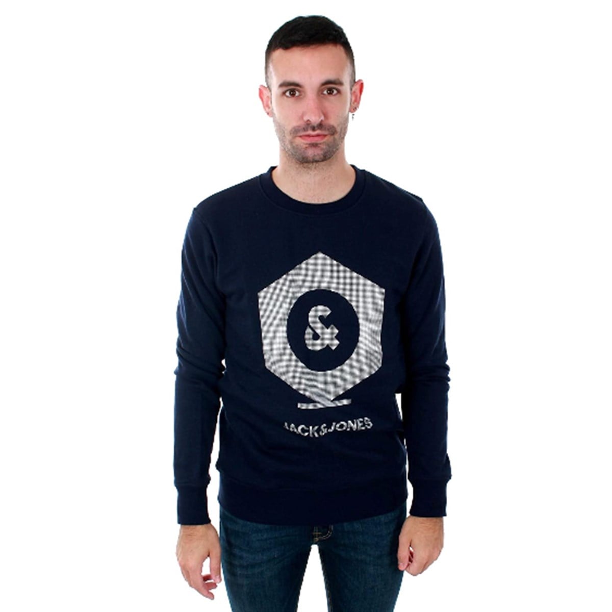12153067Jack & Jones Jcoclo Tee Ss Crew Neck Erkek Tişört