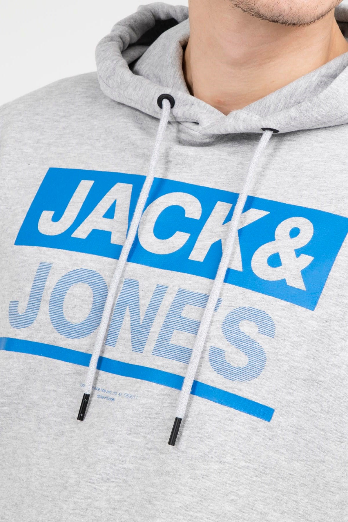 12148875NEBIMV3NEBIMV3|12148875|DarkJACK & JONES JCOMONEY SWEAT HOOD WHS ERKEK SWEATSHIRT-Dark Grey Melange