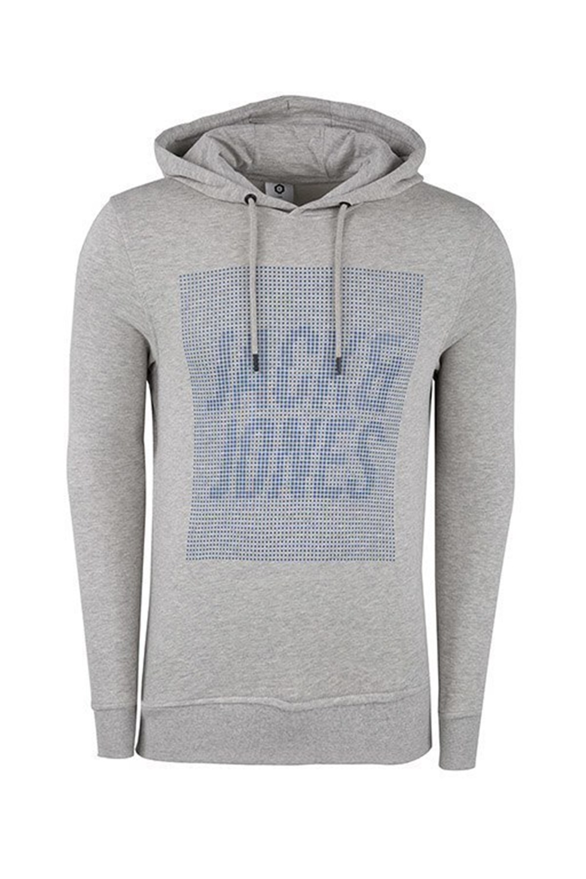 12143752NEBIMV3NEBIMV3|12143752|LightJACK & JONES JCOPIXEL SWEAT HOOD WHS ERKEK SWEATSHIRT-Light Grey Melange