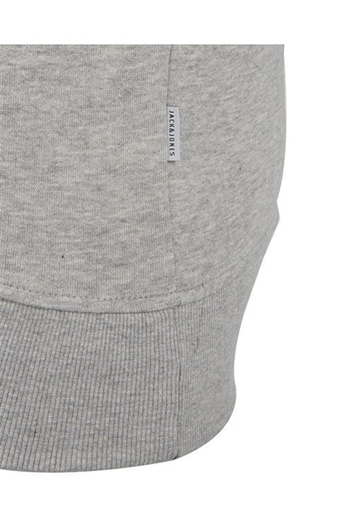12143752NEBIMV3NEBIMV3|12143752|LightJACK & JONES JCOPIXEL SWEAT HOOD WHS ERKEK SWEATSHIRT-Light Grey Melange