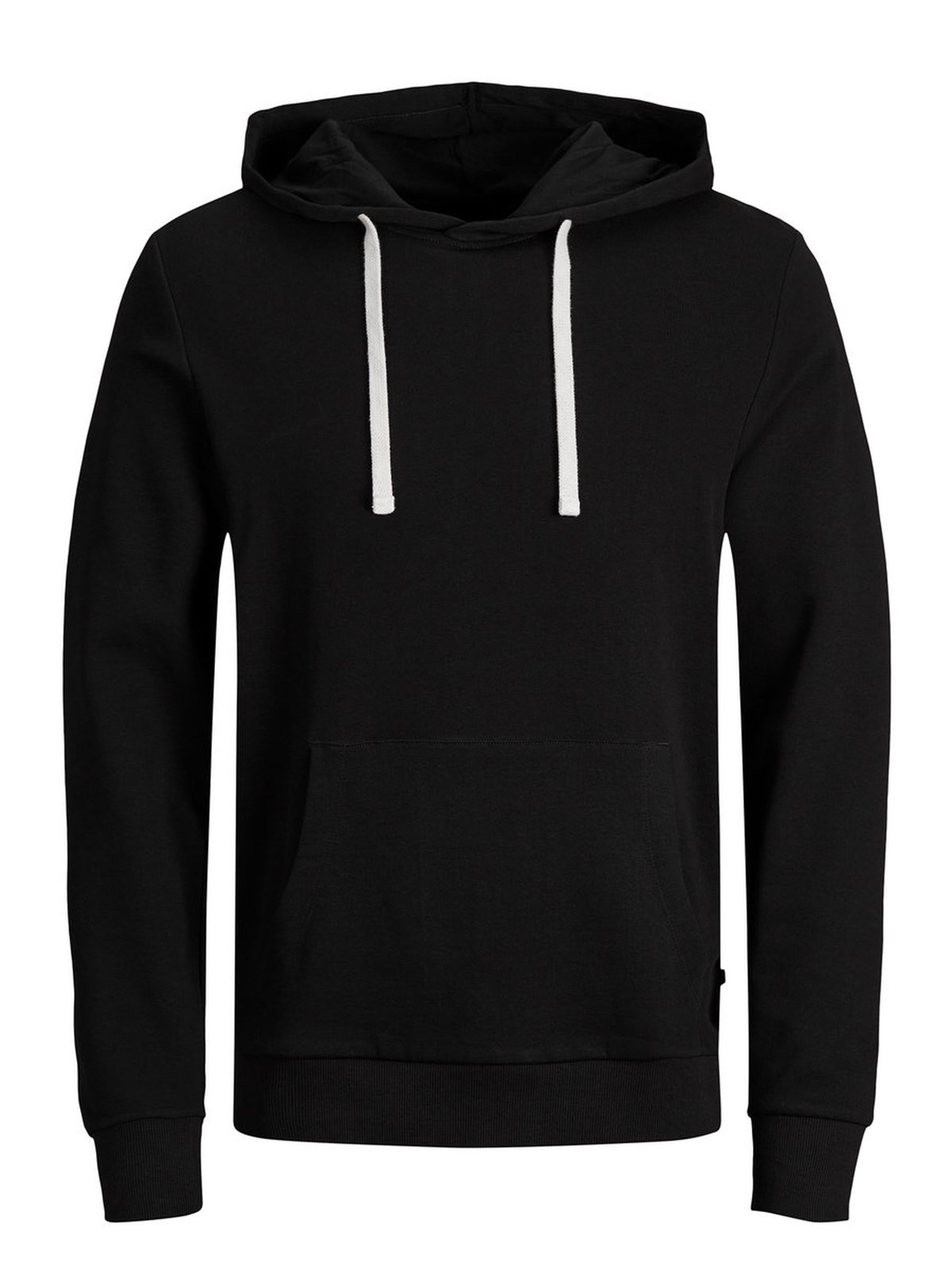 12136885NEBIMV3NEBIMV3|12136885|BlackJACK & JONES JJEHOLMEN SWEAT HOOD NOOS ERKEK SWEATSHIRT-Black Denim