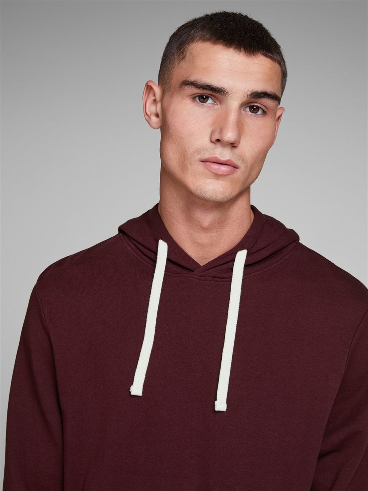 12136885NEBIMV3NEBIMV3|12136885|PortJACK & JONES JJEHOLMEN SWEAT HOOD NOOS ERKEK SWEATSHIRT-Port Royale