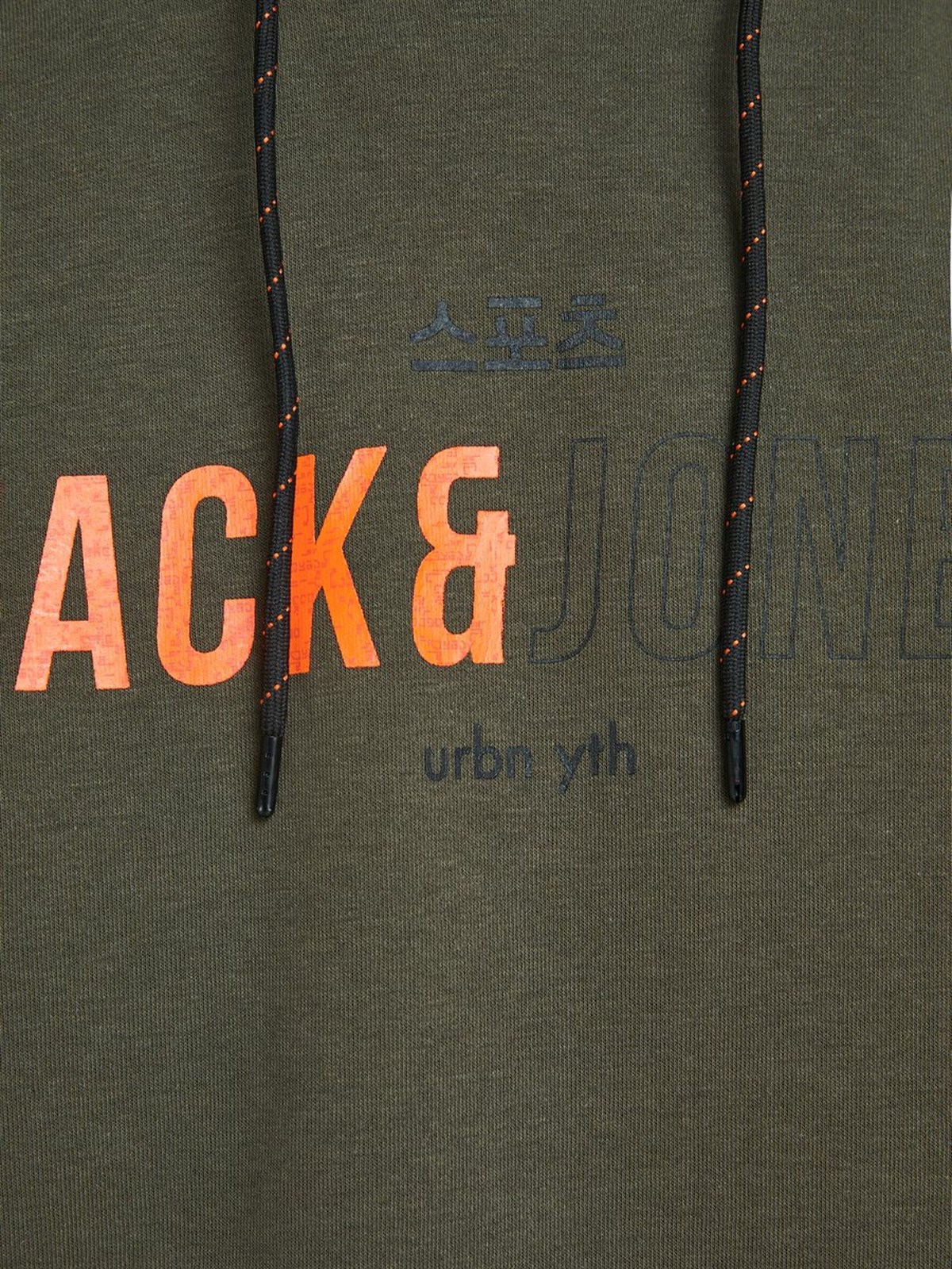 12157721NEBIMV3NEBIMV3|12157721|ForestJACK&JONES JCOMONDO SWEAT HOOD ERKEK SWEATSHIRT-Forest Night