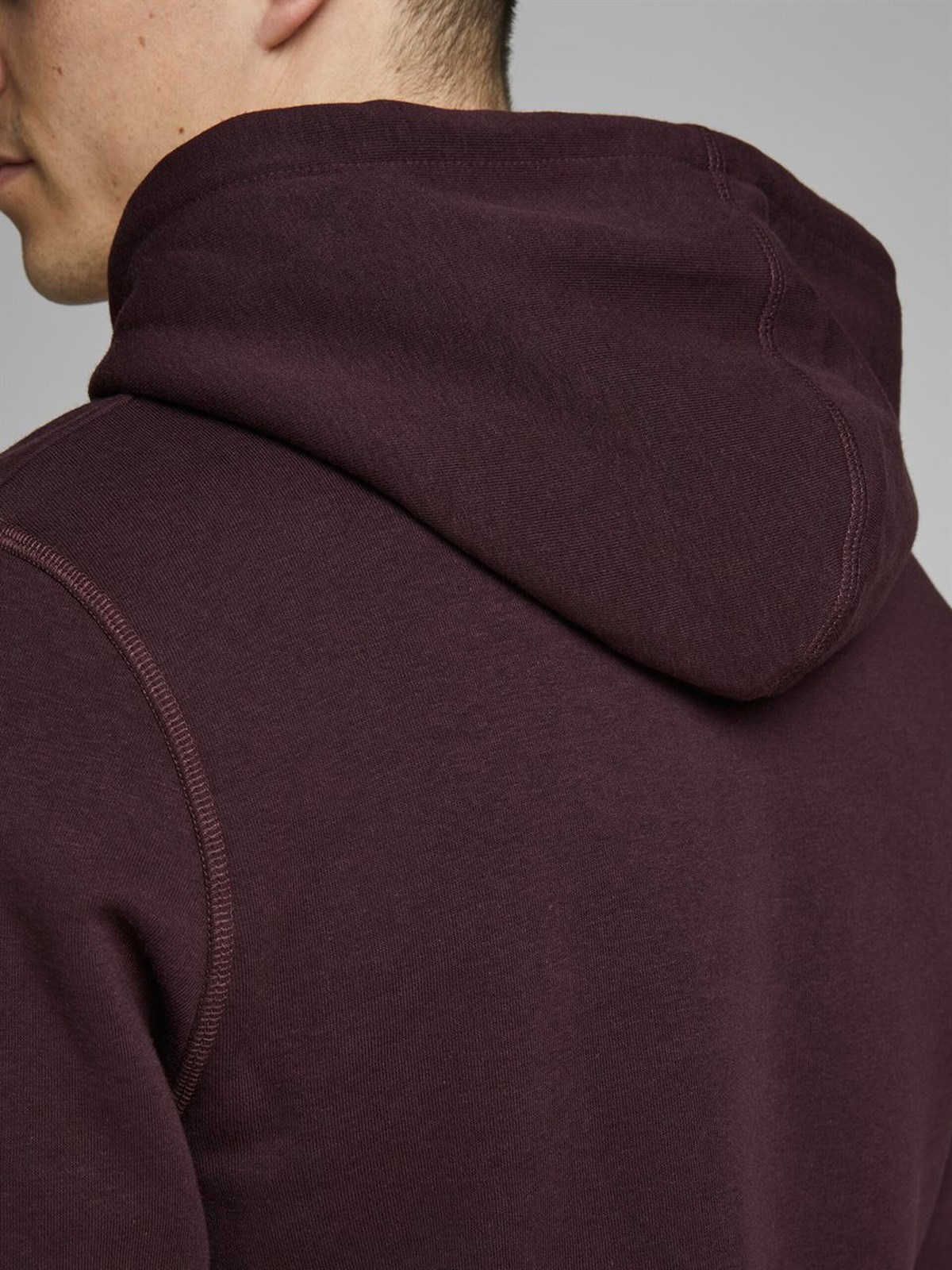 12157721NEBIMV3NEBIMV3|12157721|FudgeJACK&JONES JCOMONDO SWEAT HOOD ERKEK SWEATSHIRT-Fudge