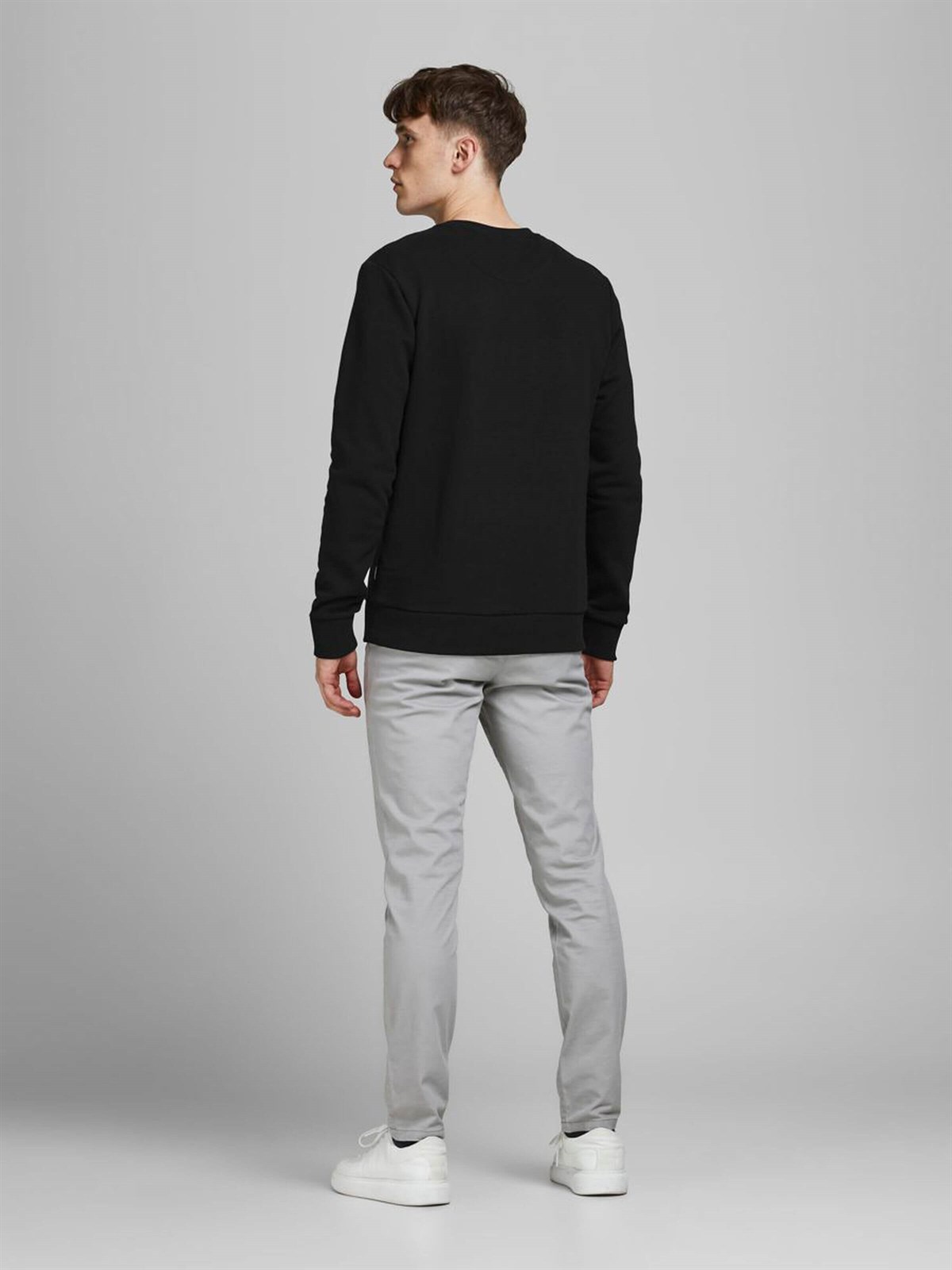 12175205Jack&Jones Jjtonal Logo Sweat Crew Neck-12175205