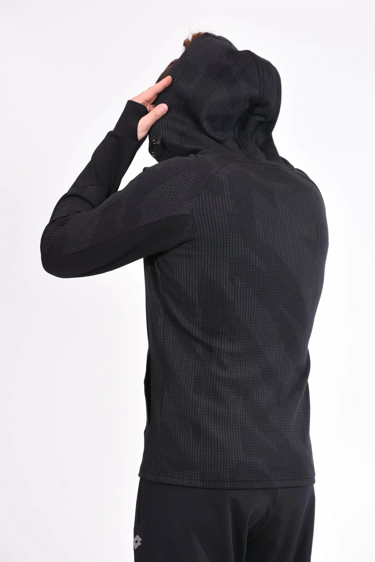 R7647Lotto Minner Sweat Hd Prt Fz Ft Erkek Sweatshirt - R7647
