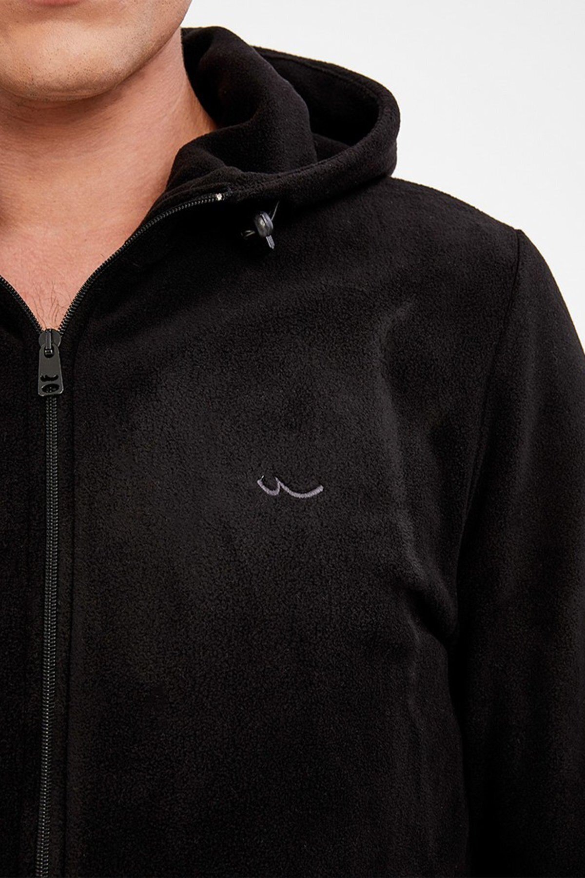 86903Ltb Momada Erkek Fermuarlı Kapüşonlu Sweatshirt