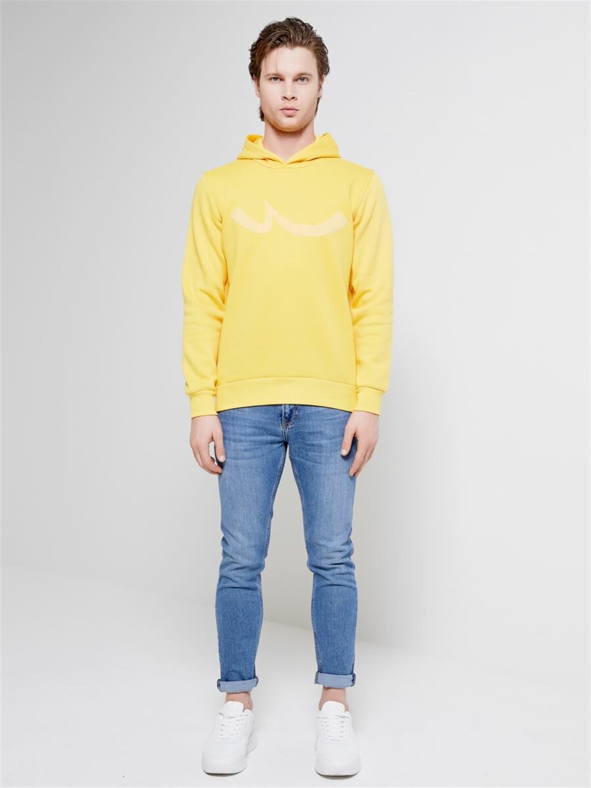 86099Ltb Weyike Erkek Kapüşonlu Sweatshirt