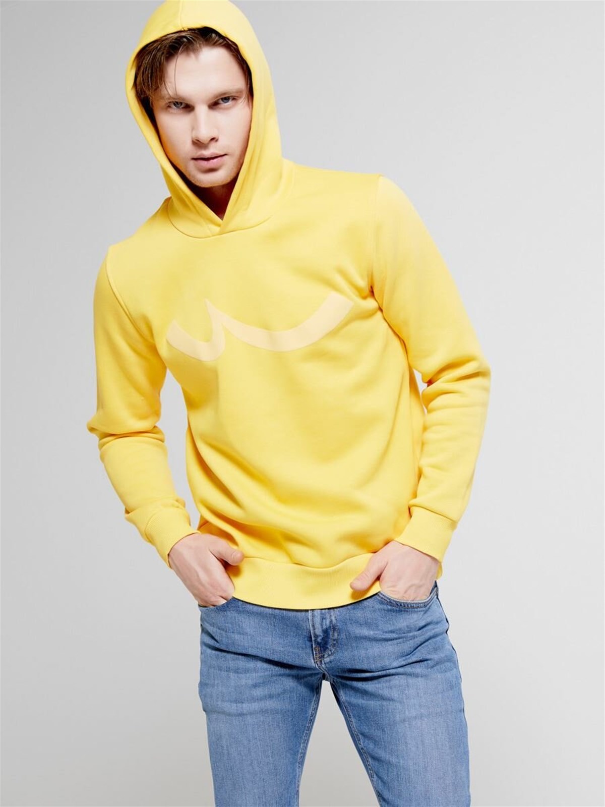 86099Ltb Weyike Erkek Kapüşonlu Sweatshirt