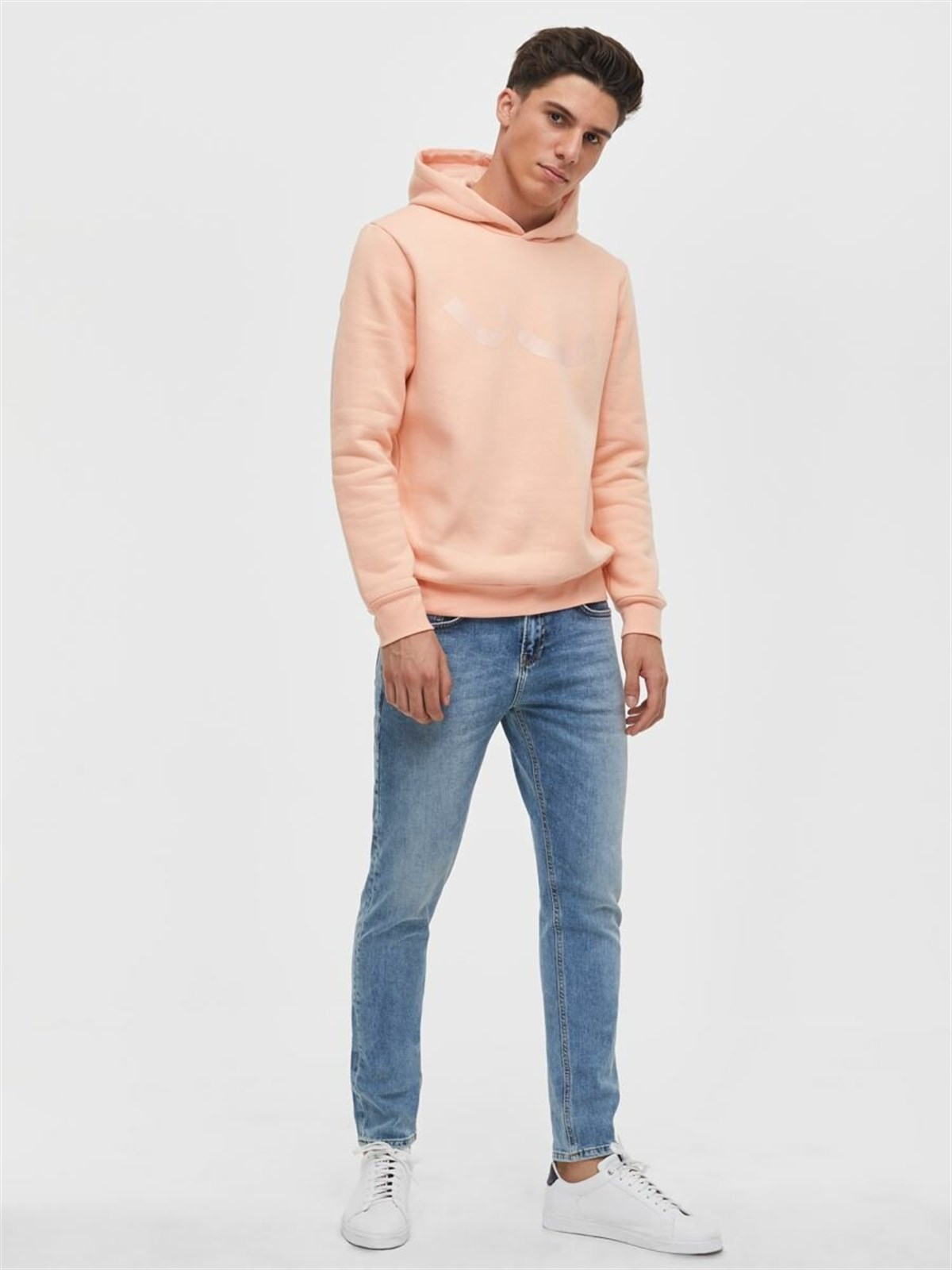 86099Ltb Weyike Erkek Kapüşonlu Sweatshirt