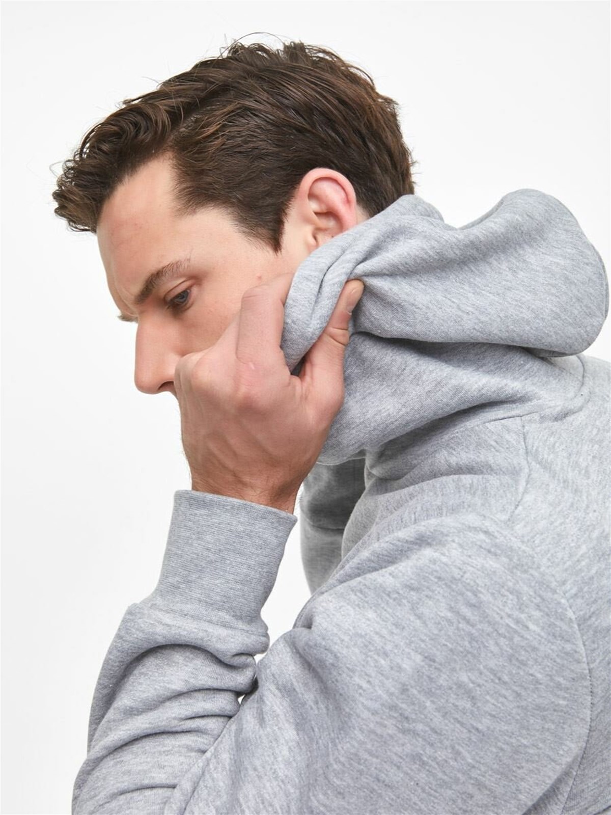 86099Ltb Weyike Erkek Kapüşonlu Sweatshirt