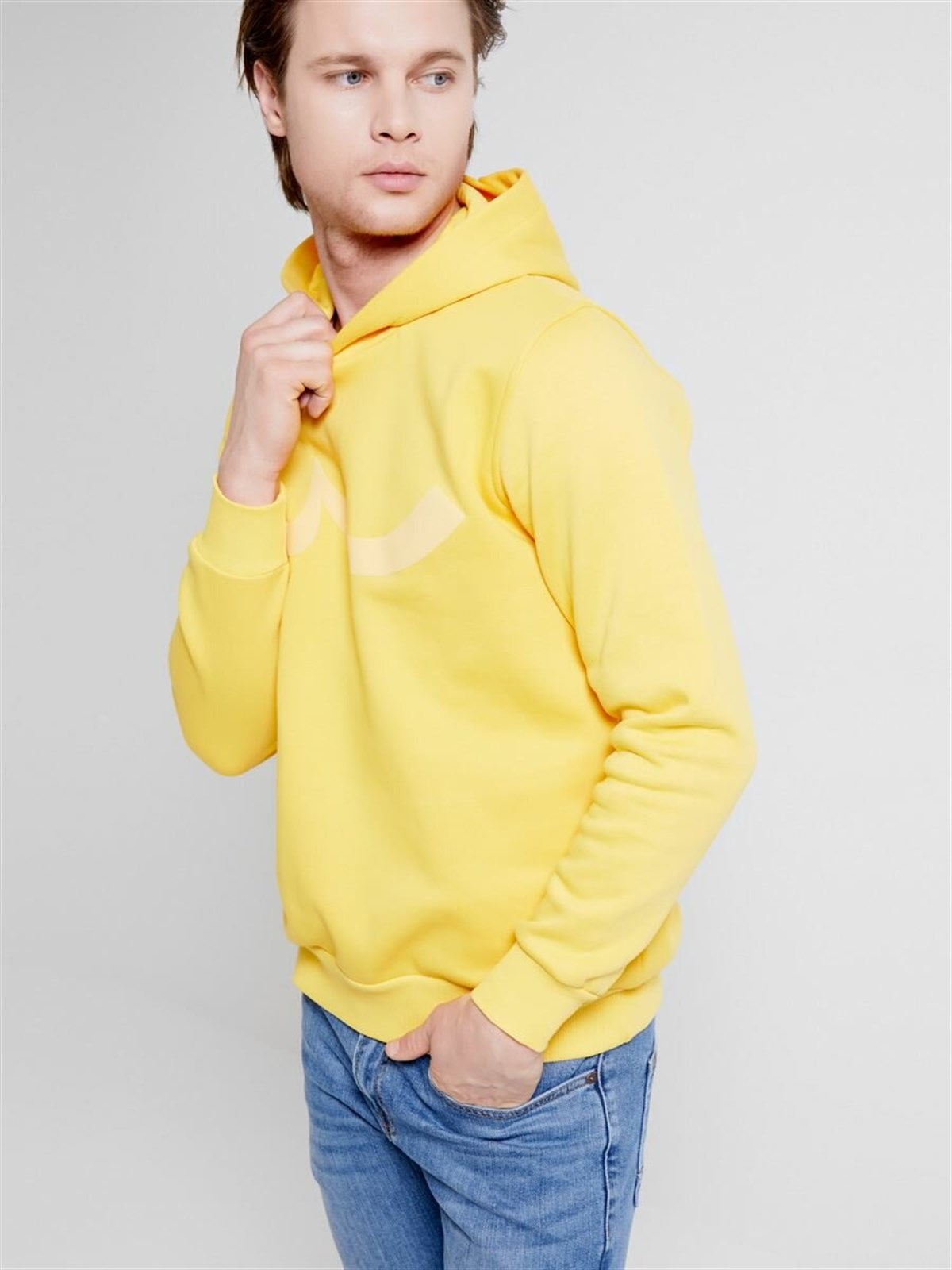 86099Ltb Weyike Erkek Kapüşonlu Sweatshirt