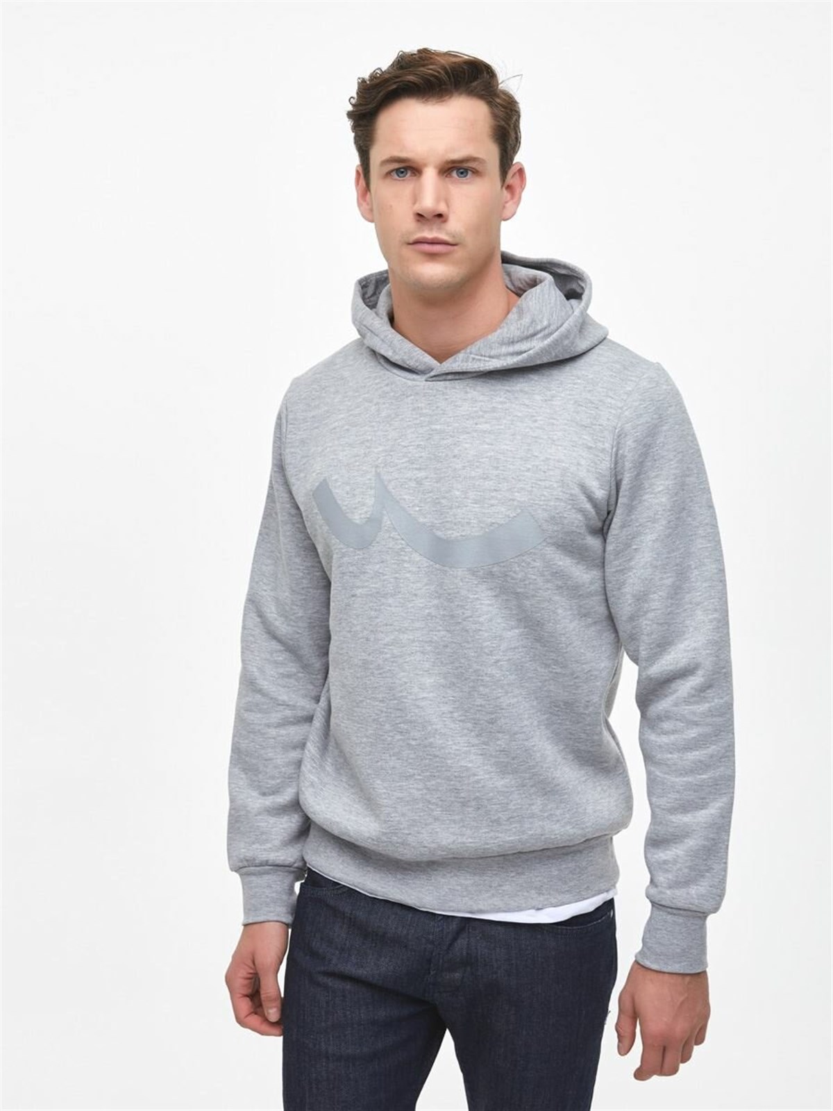 86099Ltb Weyike Erkek Kapüşonlu Sweatshirt