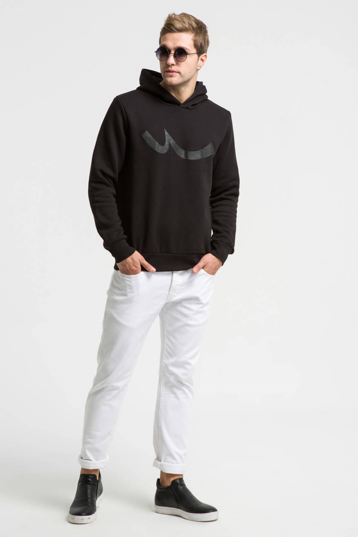 86099Ltb Weyike Erkek Kapüşonlu Sweatshirt