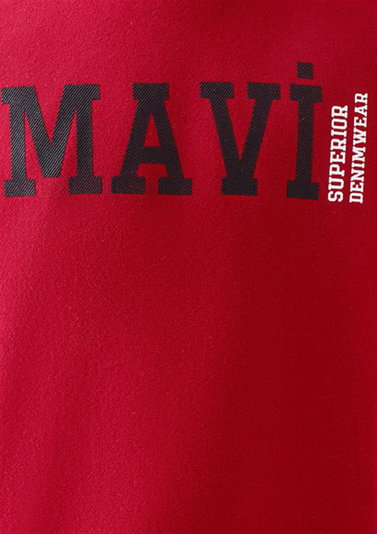 066302-32336Mavi Acı Kırmızı Erkek Sweatshirt