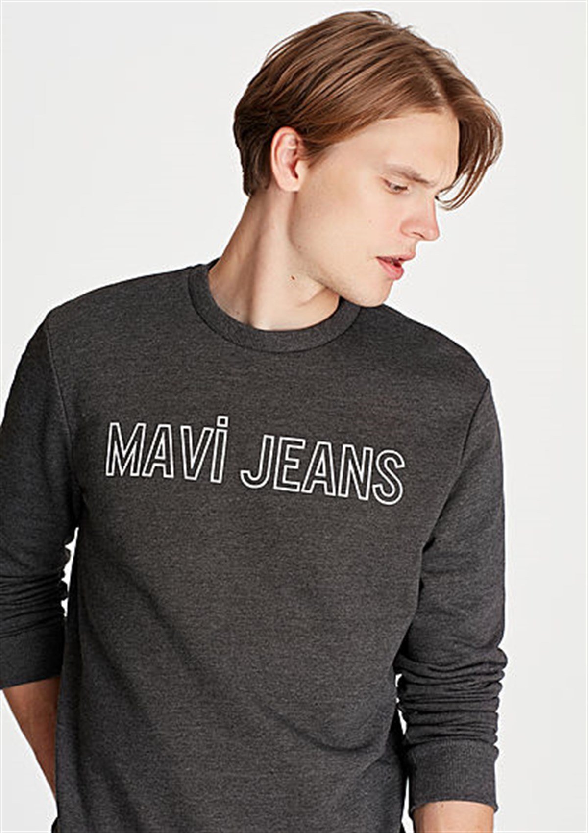 065752-29822MAVİ BASKILI SWEATSHIRT antrasit melanj