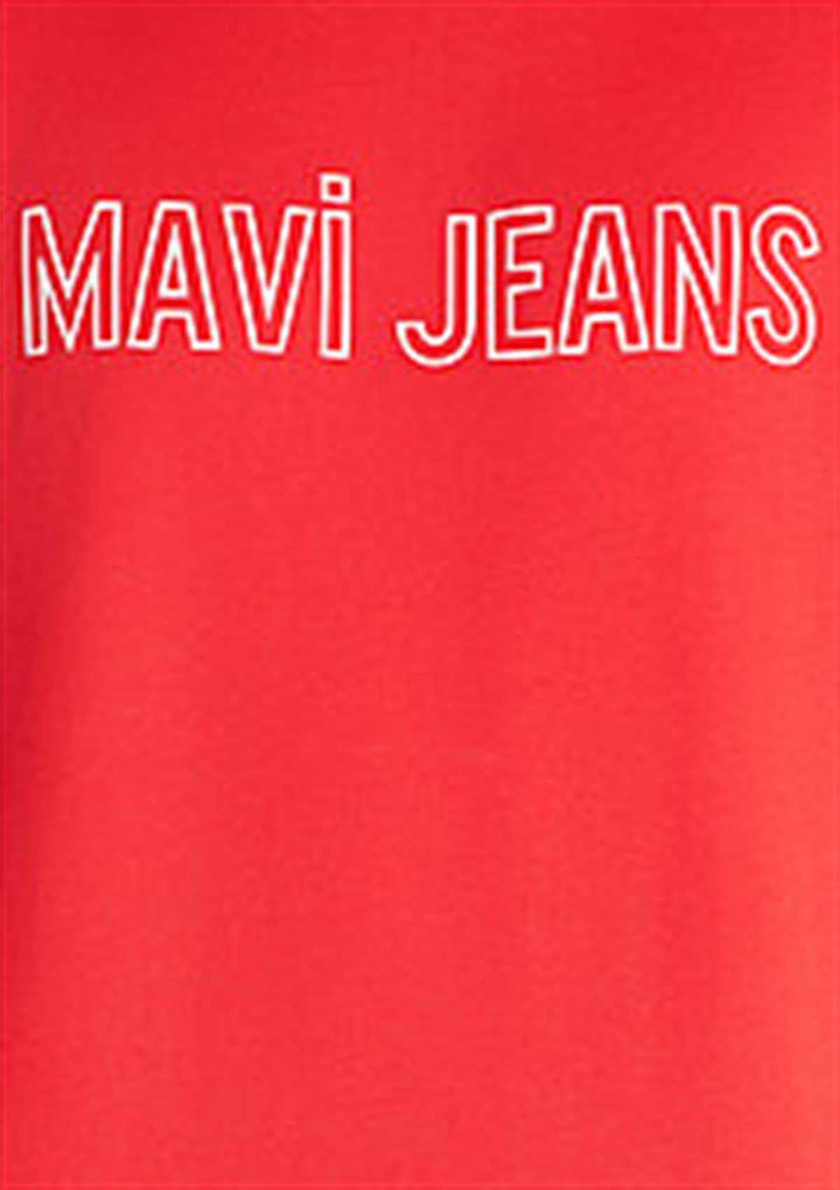 065752-29781Mavi Baskılı Sweatshirt Kırmızı