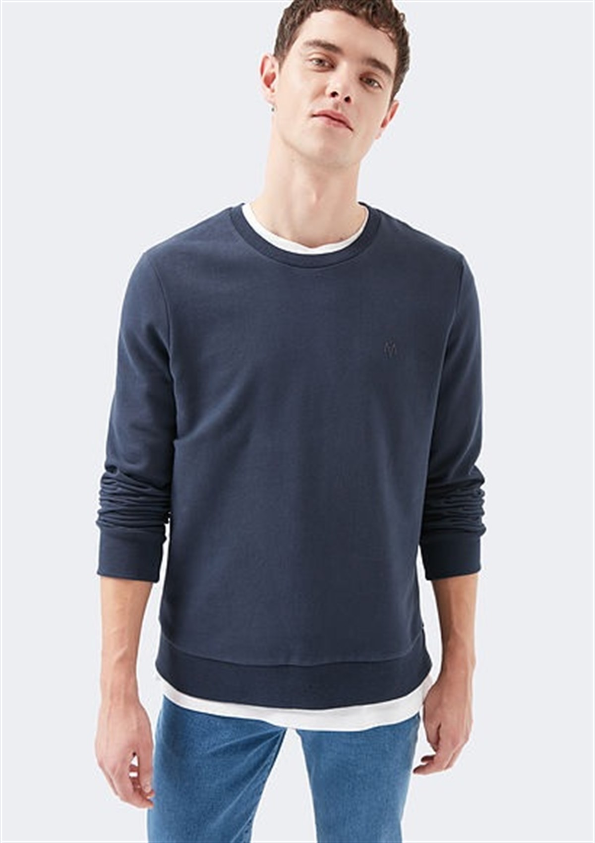 065751-29743Mavi Erkek Sweatshirt Gece Lacivert
