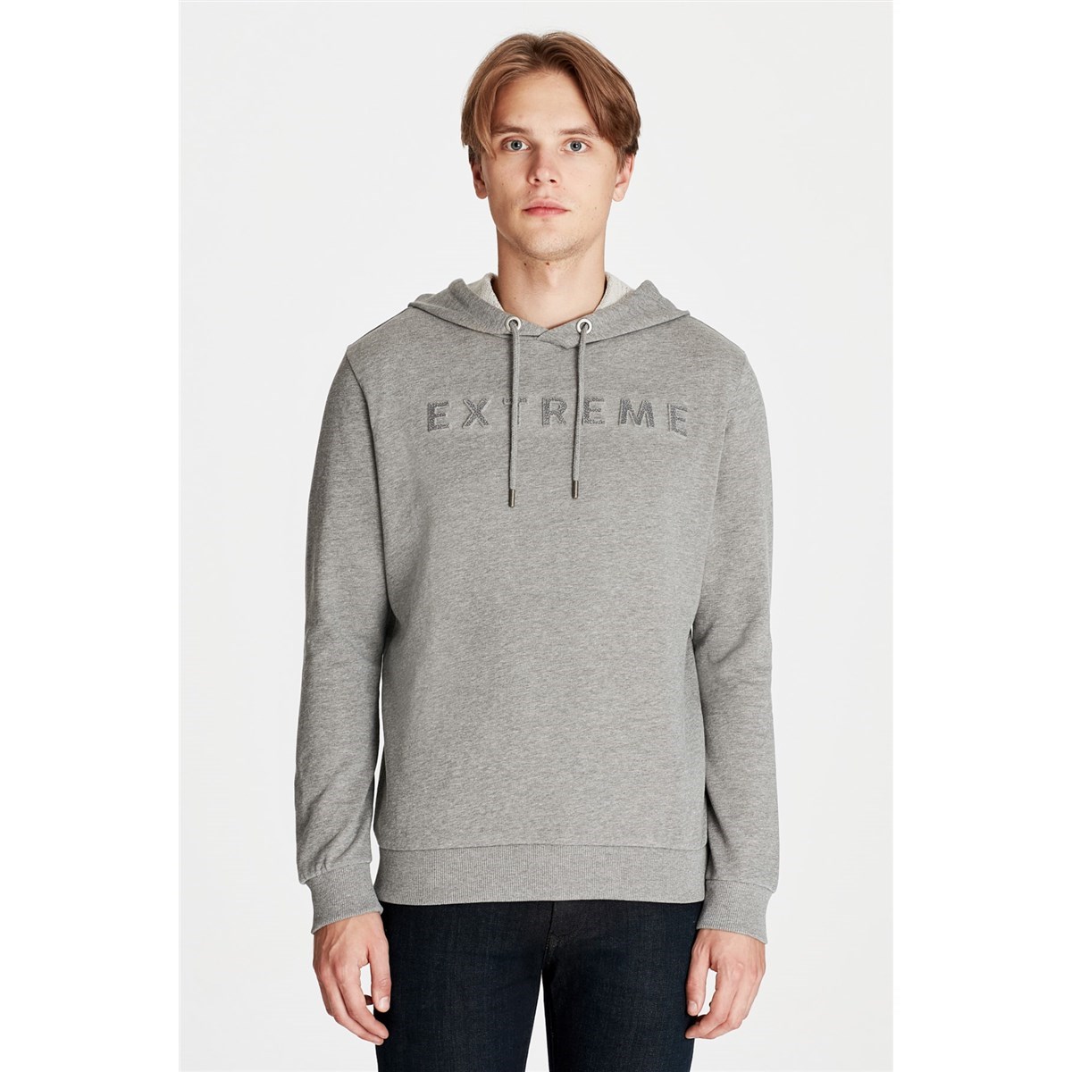 065803-29816Mavi Extreme Sweatshirt Gri Melanj