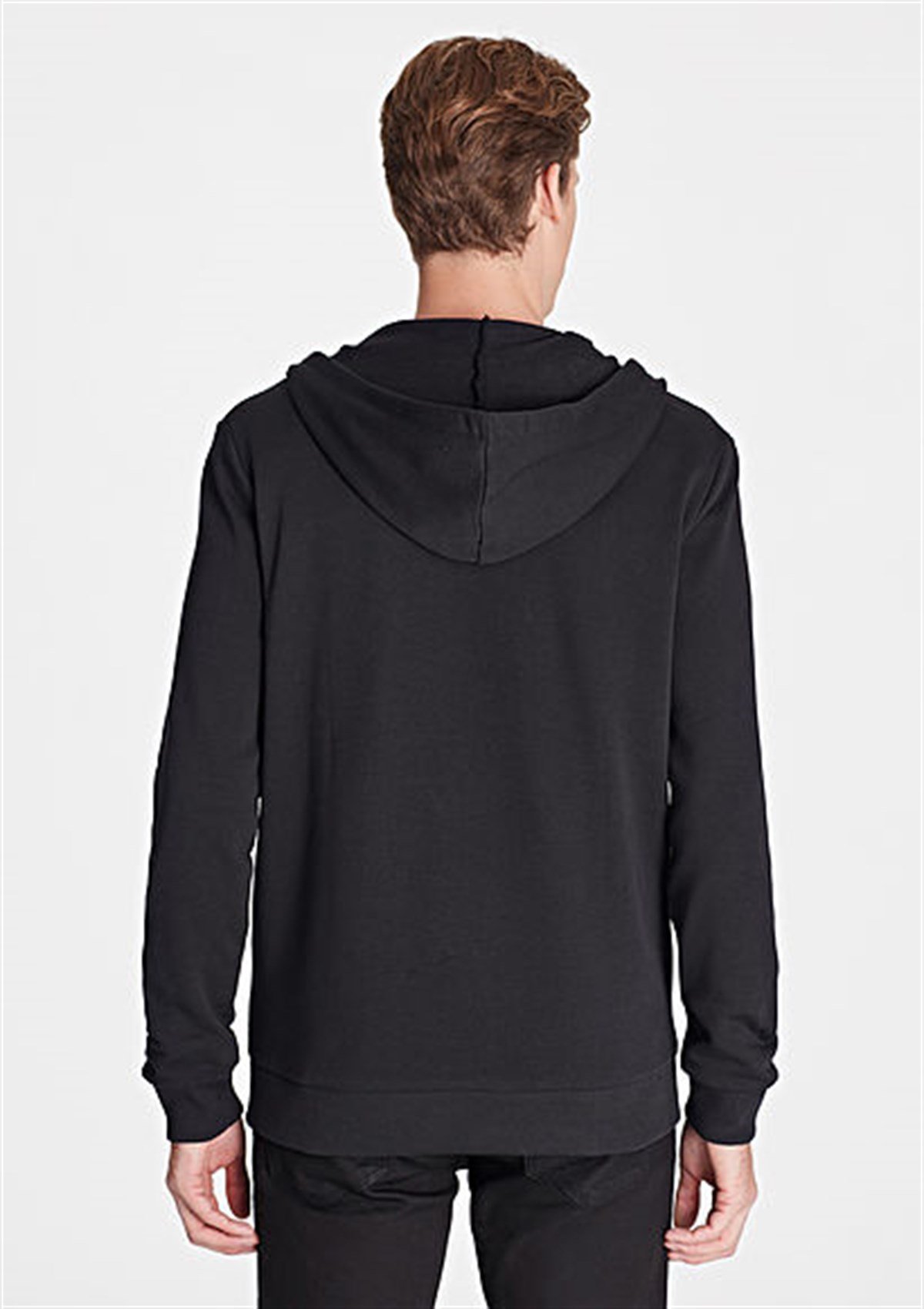 065582-900MAVİ FERMUARLI SWEATSHIRT siyah