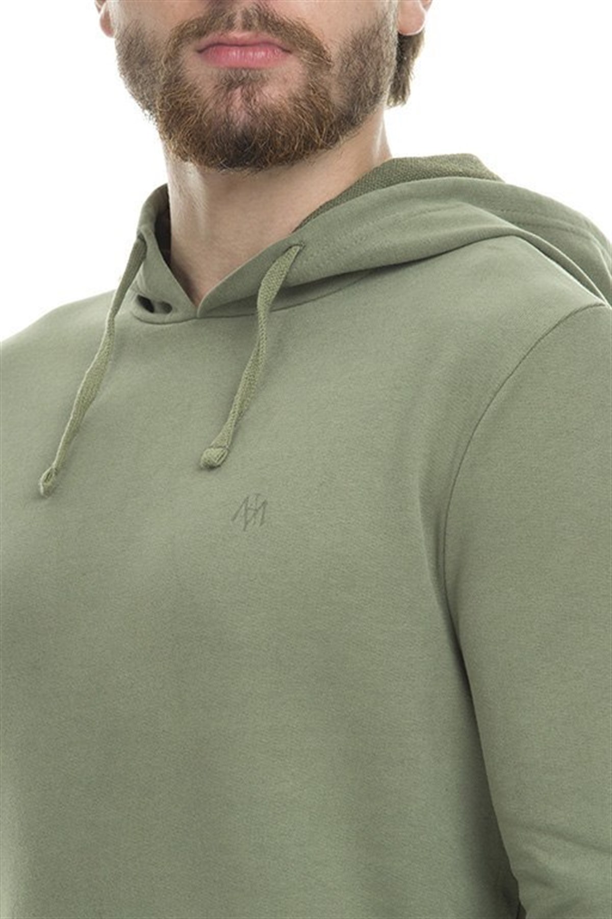 065779-28524NEBIMV3NEBIMV3|065779-28524|R000MAVİ KAPÜŞONLU SWEATSHIRT yeşil-STD