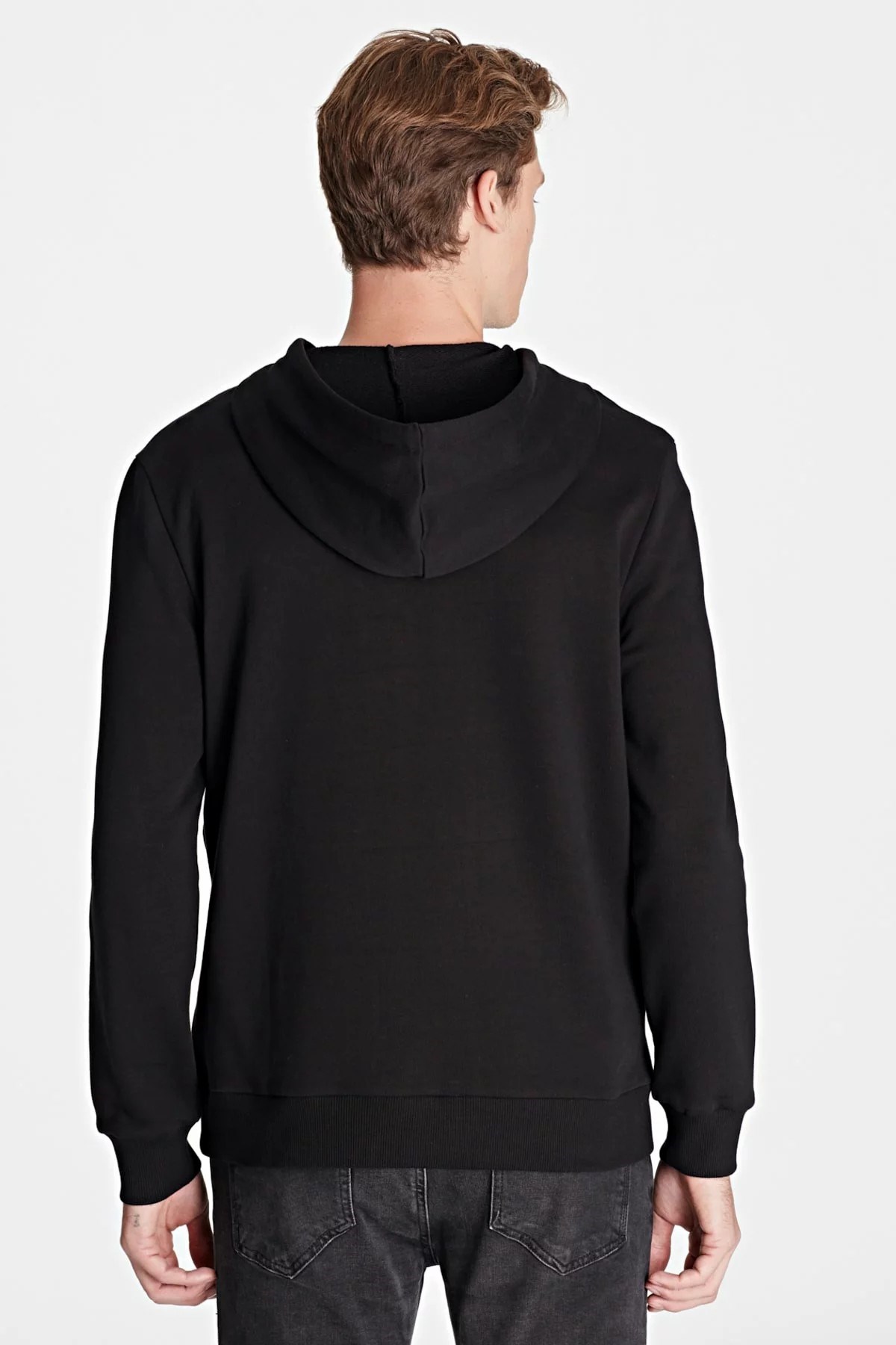 065784-900Mavi Mavi Logo Sweatshirt Siyah