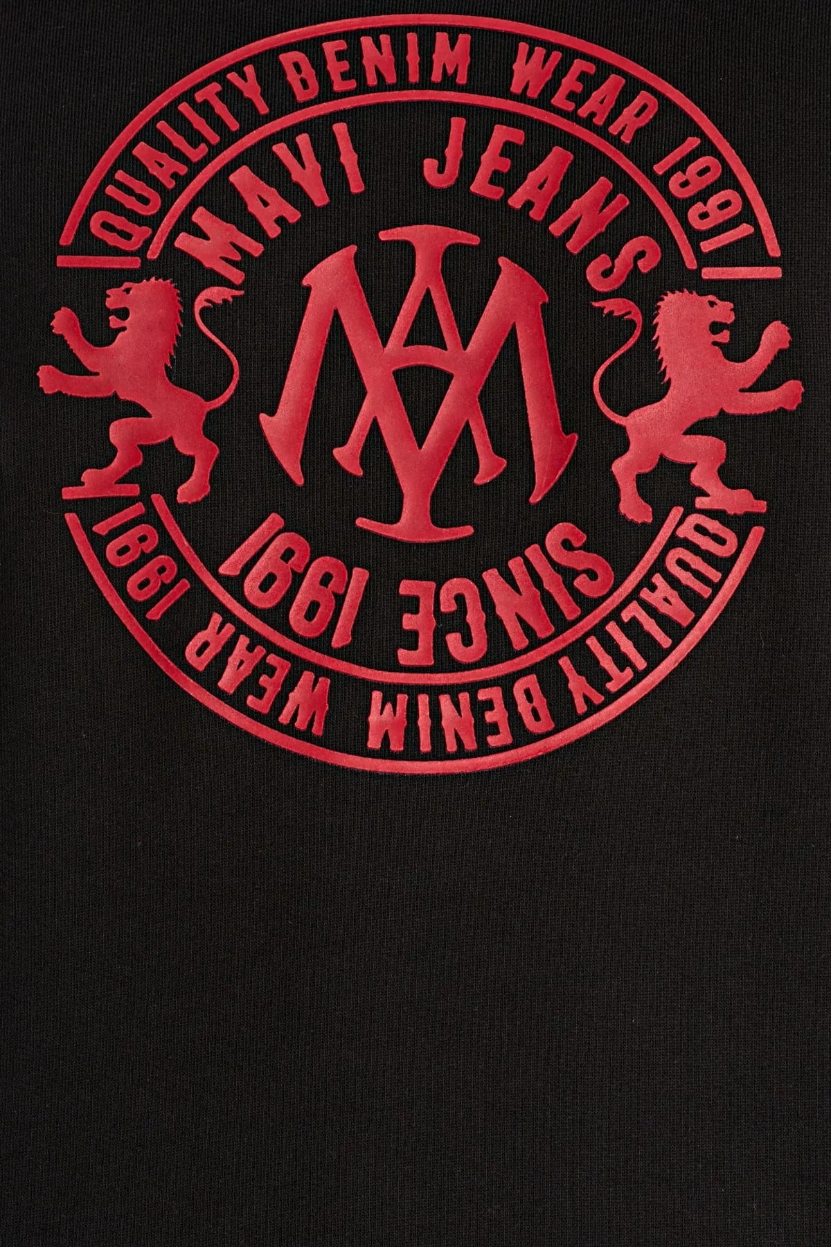 065784-900Mavi Mavi Logo Sweatshirt Siyah