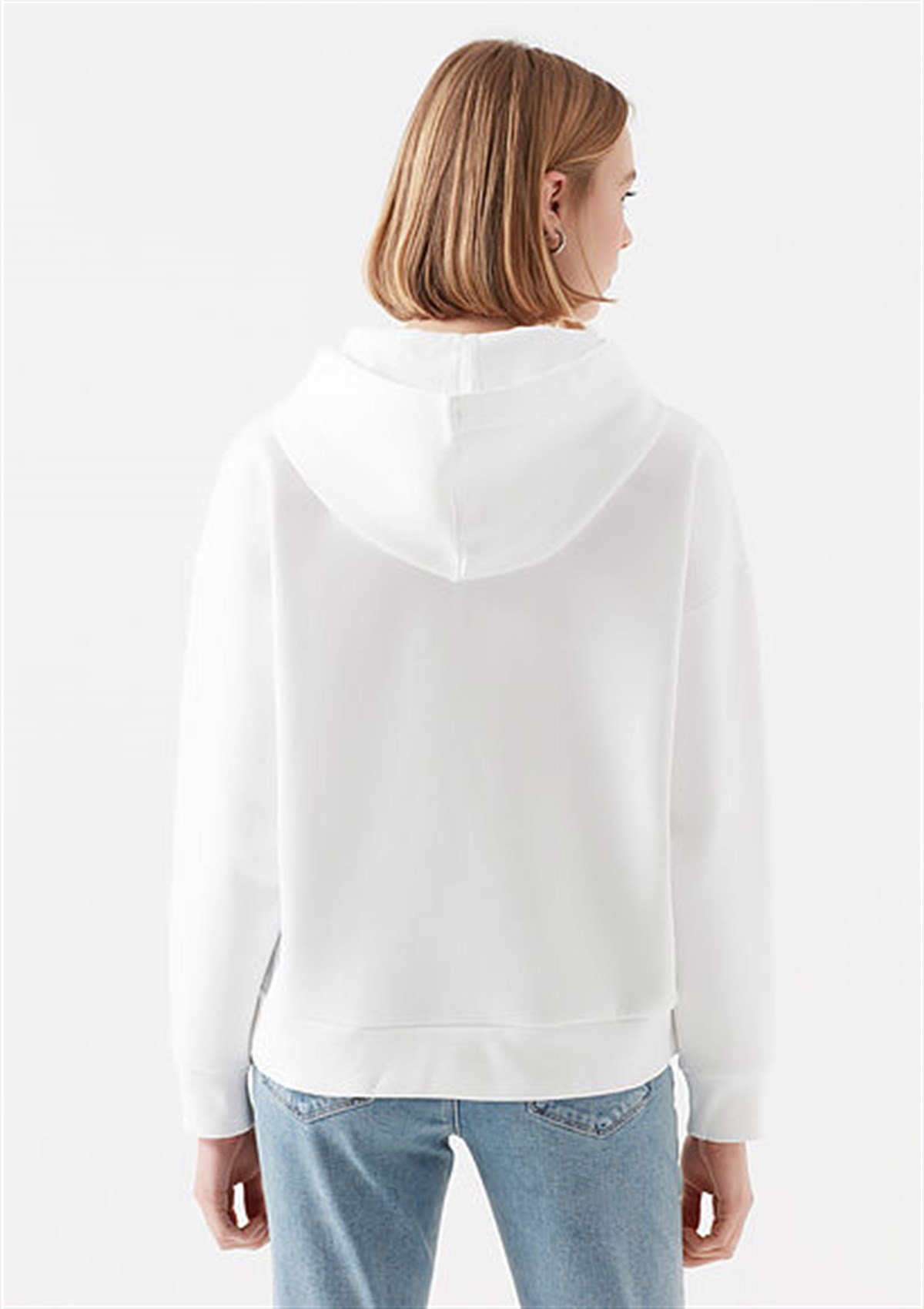 168334-620Mavi Mavi Sweatshirt Beyaz