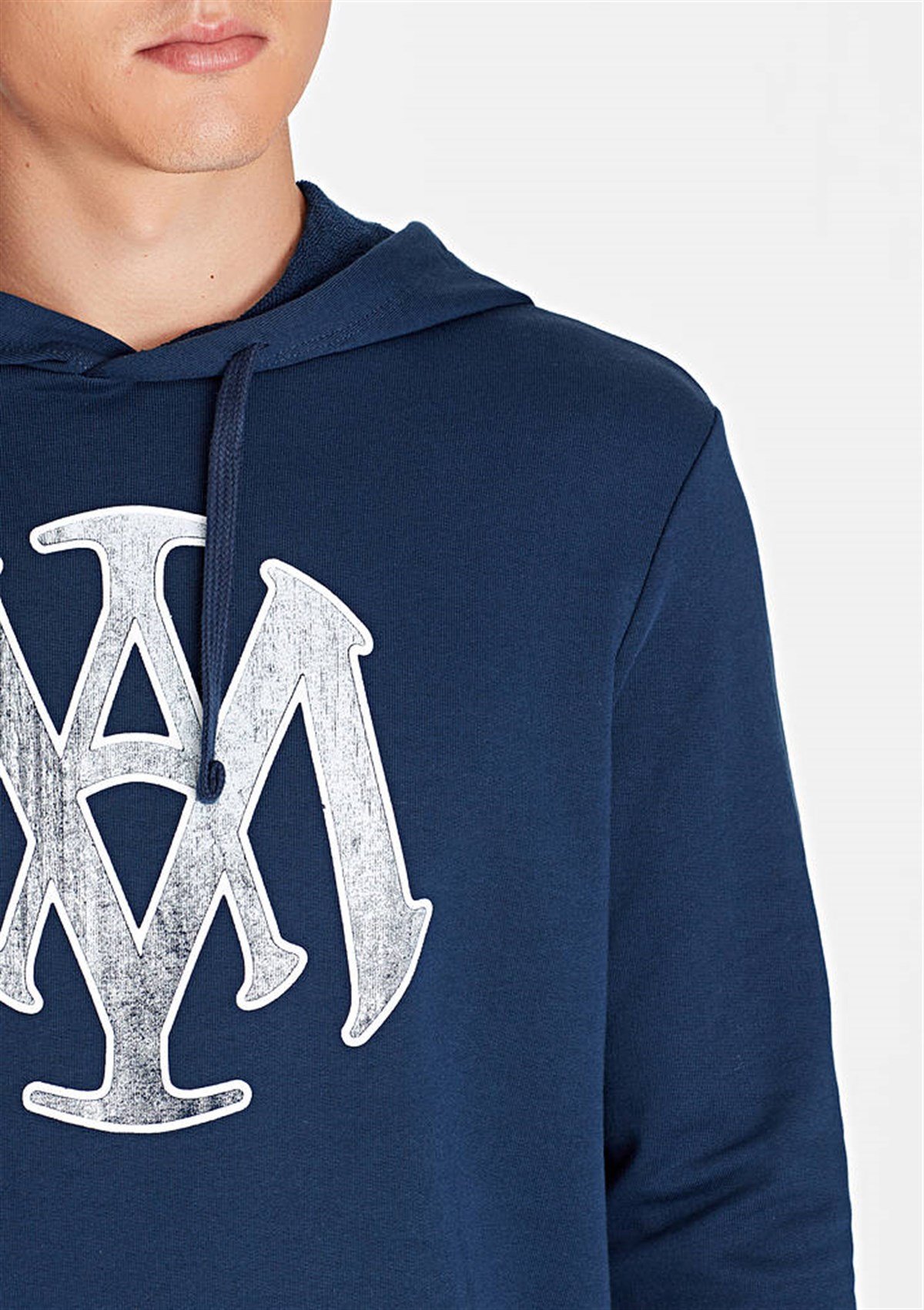 065753-29743NEBIMV3NEBIMV3|065753-29743|STDMAVİ MÜHÜR BASKILI SWEATSHIRT gece lacivert-STD