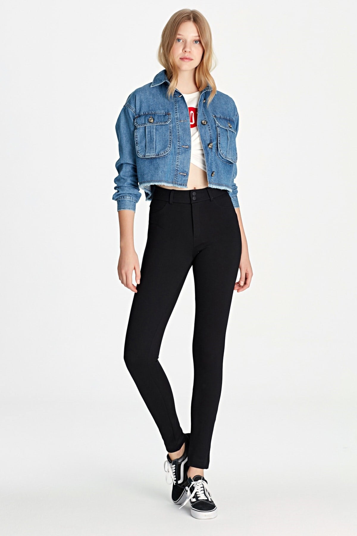 168288-900NEBIMV3NEBIMV3|168288-900|STDMAVİ SKINNY PANTS black-STD