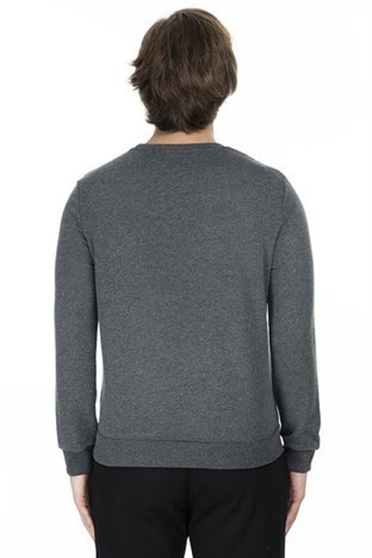 065751-29758Mavi Sweatshirt Koyu Gri Melanj