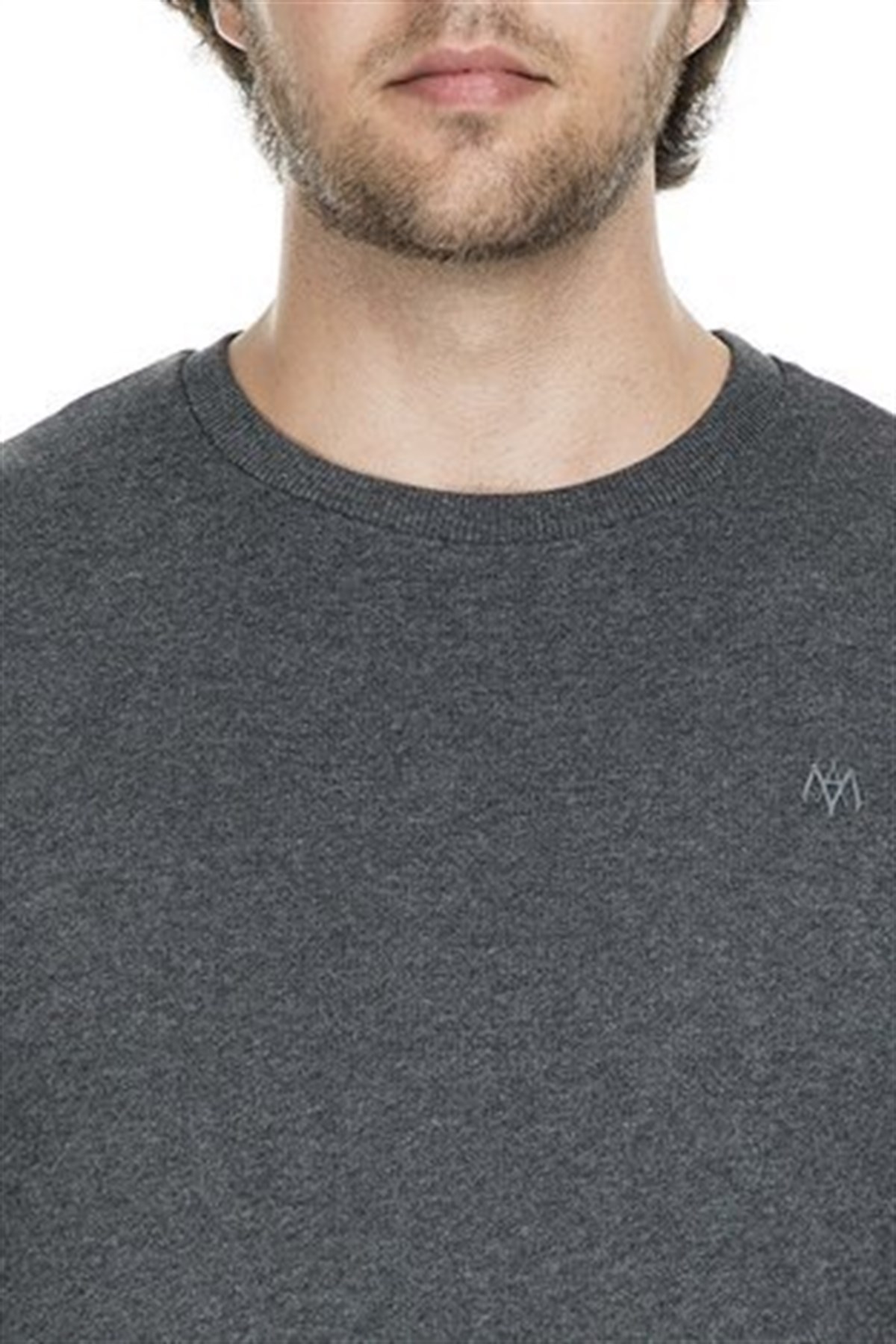 065751-29758Mavi Sweatshirt Koyu Gri Melanj