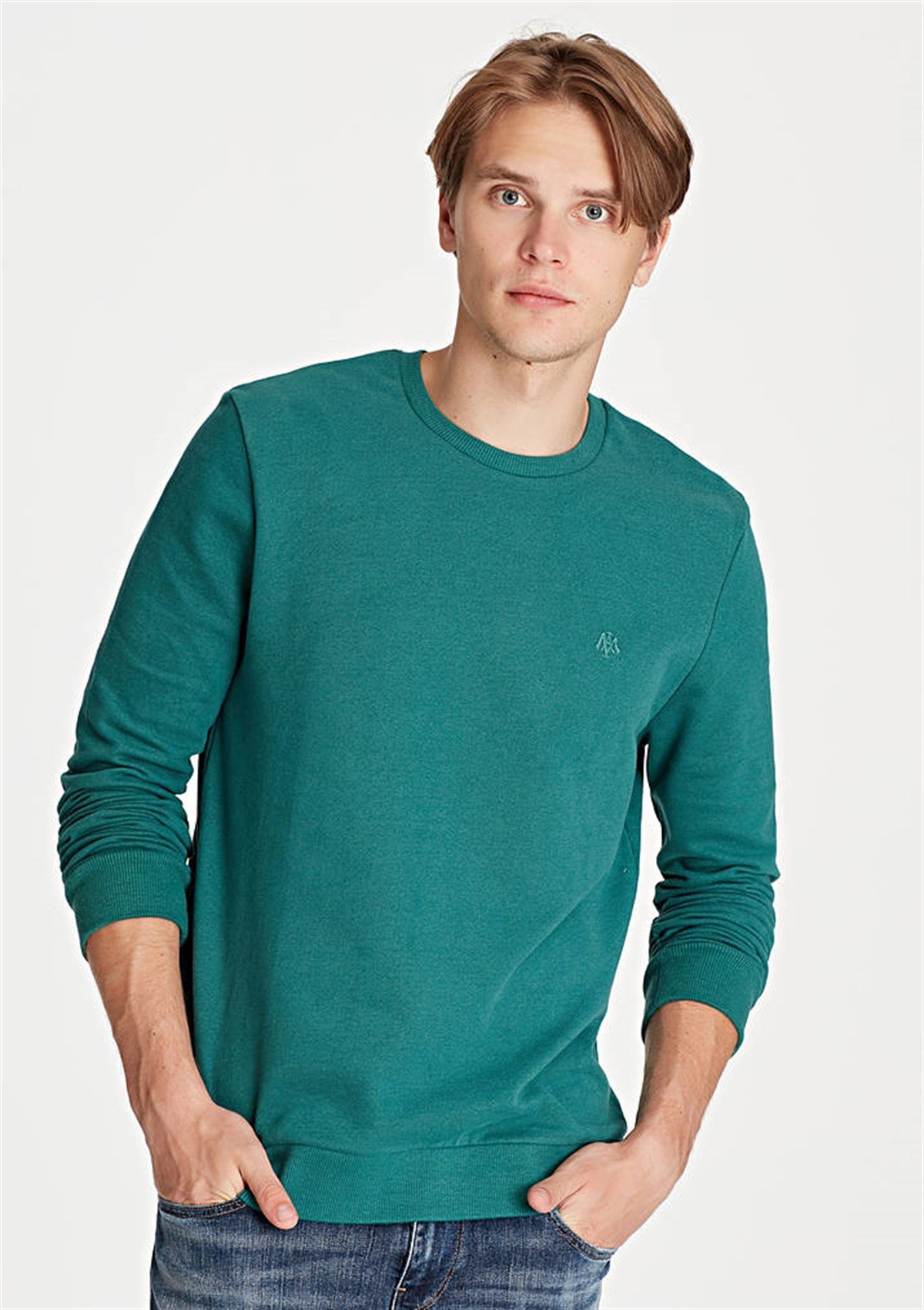 065751-29811Mavi Sweatshirt Yeşil