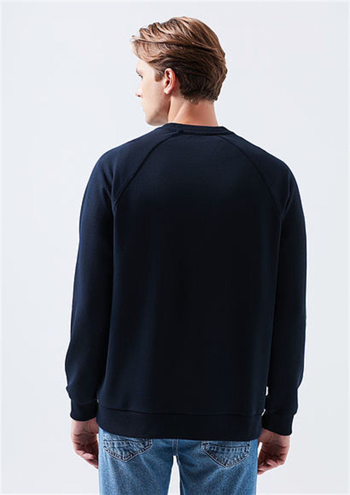 066274-32184Mavi Total Eclipse Erkek Sweatshirt