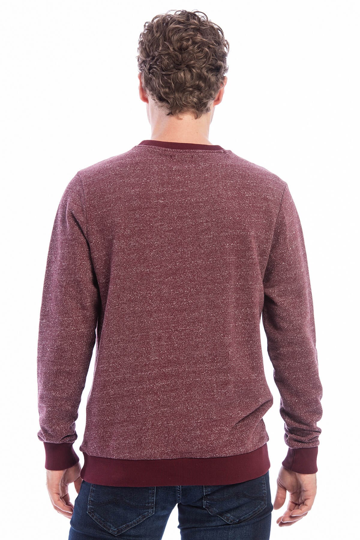 04-M00211-889NEBIMV3NEBIMV3|04-M00211-889|H51MUSTANG ERKEK SWEATSHİRT-Bordo