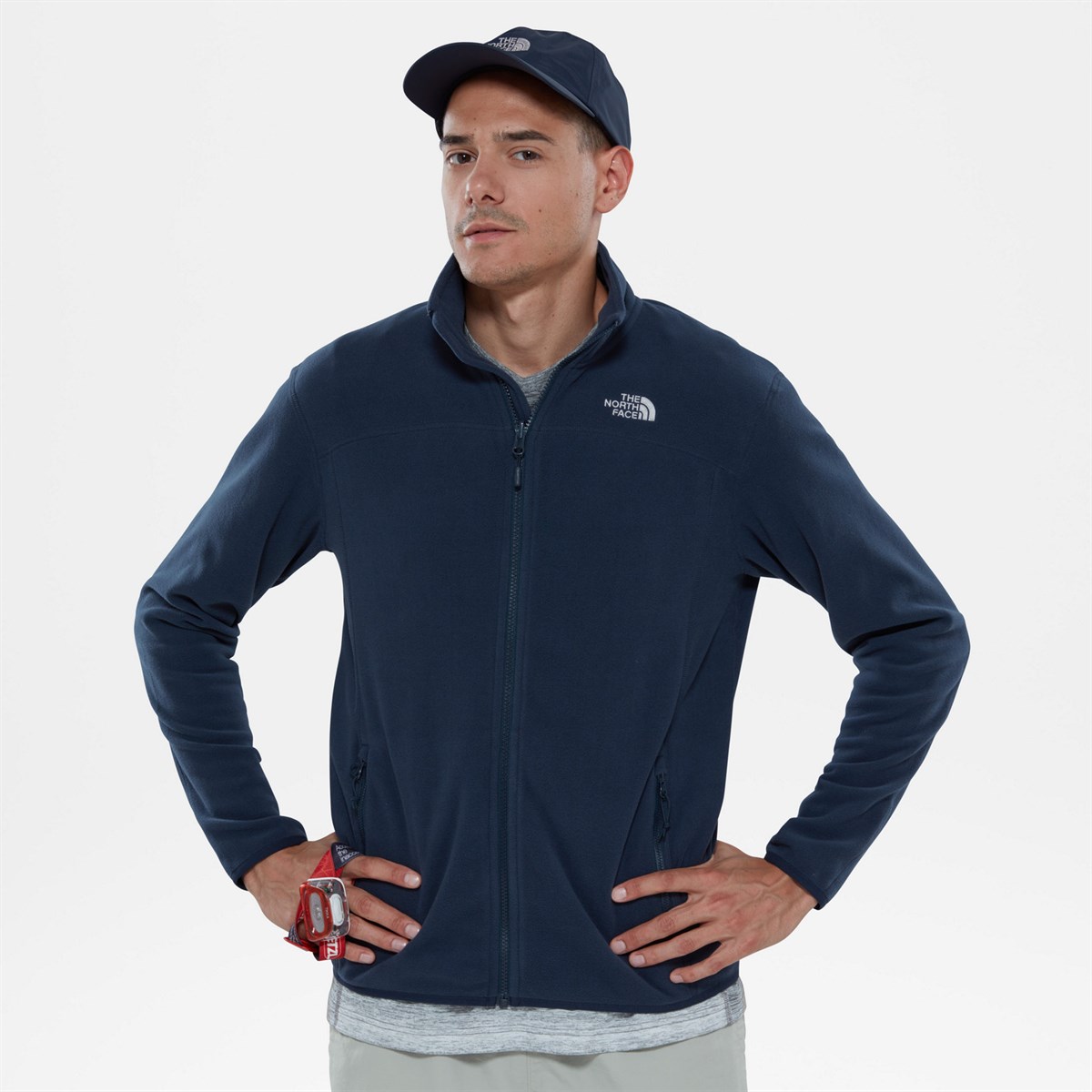 NF0A2UAQU6R1NEBIMV3NEBIMV3|NF0A2UAQU6R1|URBNAVYTNF M 100 GLACIER FULL ZIP ERKEK SWEATSHIRT - NF0A2UAQU6R1-URBNAVY/URBNAVY