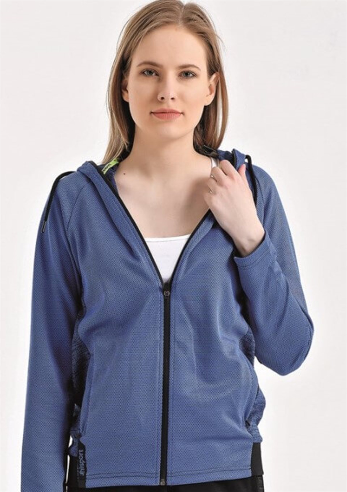 12.10.011.004.093.069Sweat Poly. Kapşonlu Grey M