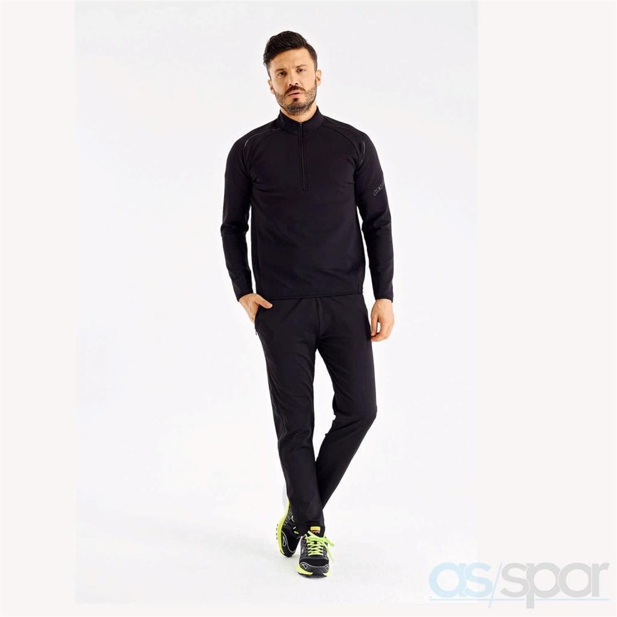 3202319Uhlsport Erkek Sweat Y.Fermuarlı Poly.Kevin M