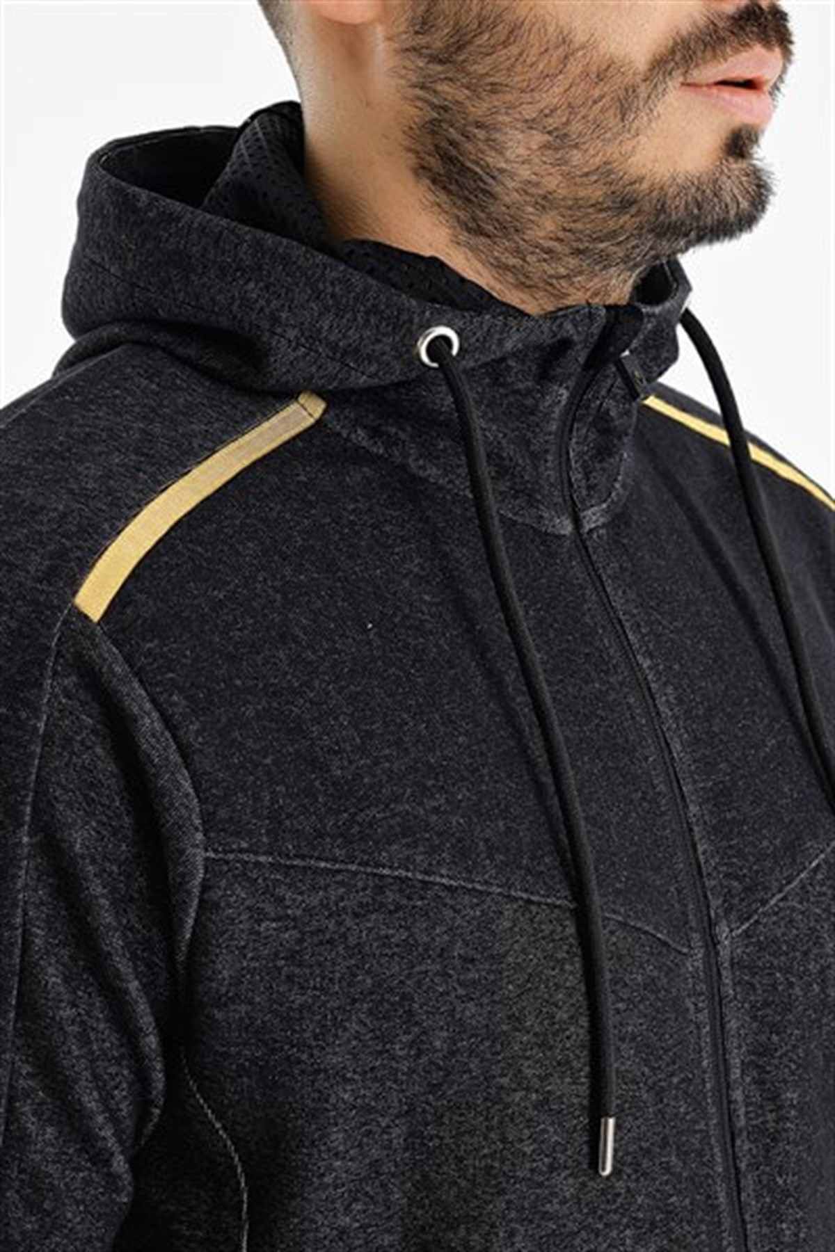 1119003Uhlsport Pamuk Kapşonlu Over M Erkek Sweatshirt
