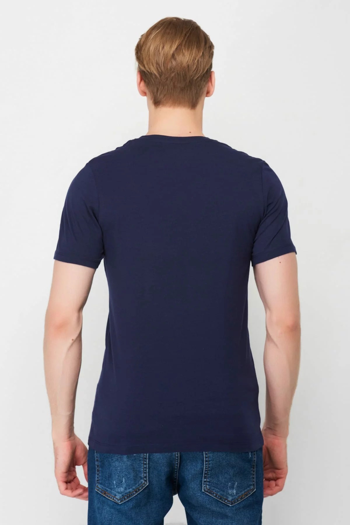 12152862Jack & Jones Jcoboost Tee Ss Crew Neck Erkek Tişört