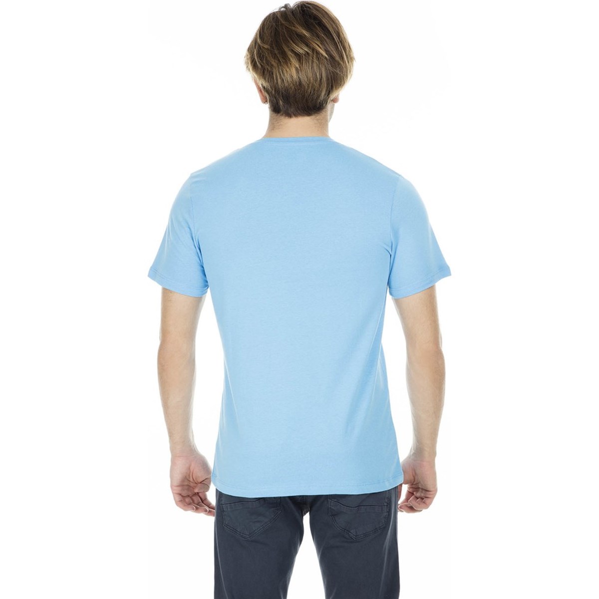 12152862NEBIMV3NEBIMV3|12152862|MAVIJACK & JONES JCOBOOST TEE SS CREW NECK ERKEK T-SHIRT-MAVI / BLUE