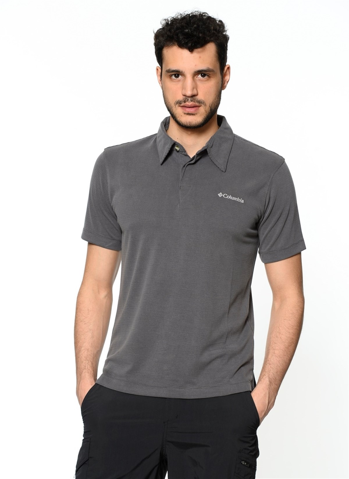 EM6527-011NEBIMV3NEBIMV3|EM6527-011|ANTRASİTCOLUMBIA ERKEK POLO T-SHIRT-ANTRASİT