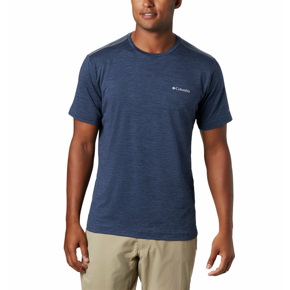 AO0322-464Columbia Tech Trail Crew Neck Erkek Kısa Kollu T-Shirt AO0322-464