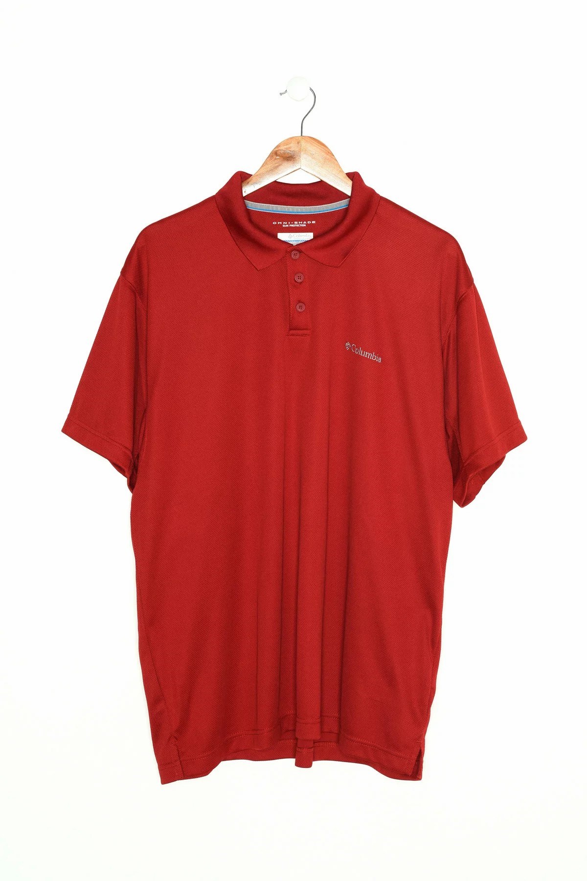 AM0126Columbia Utilizer Polo Kırmızı Erkek Tişört