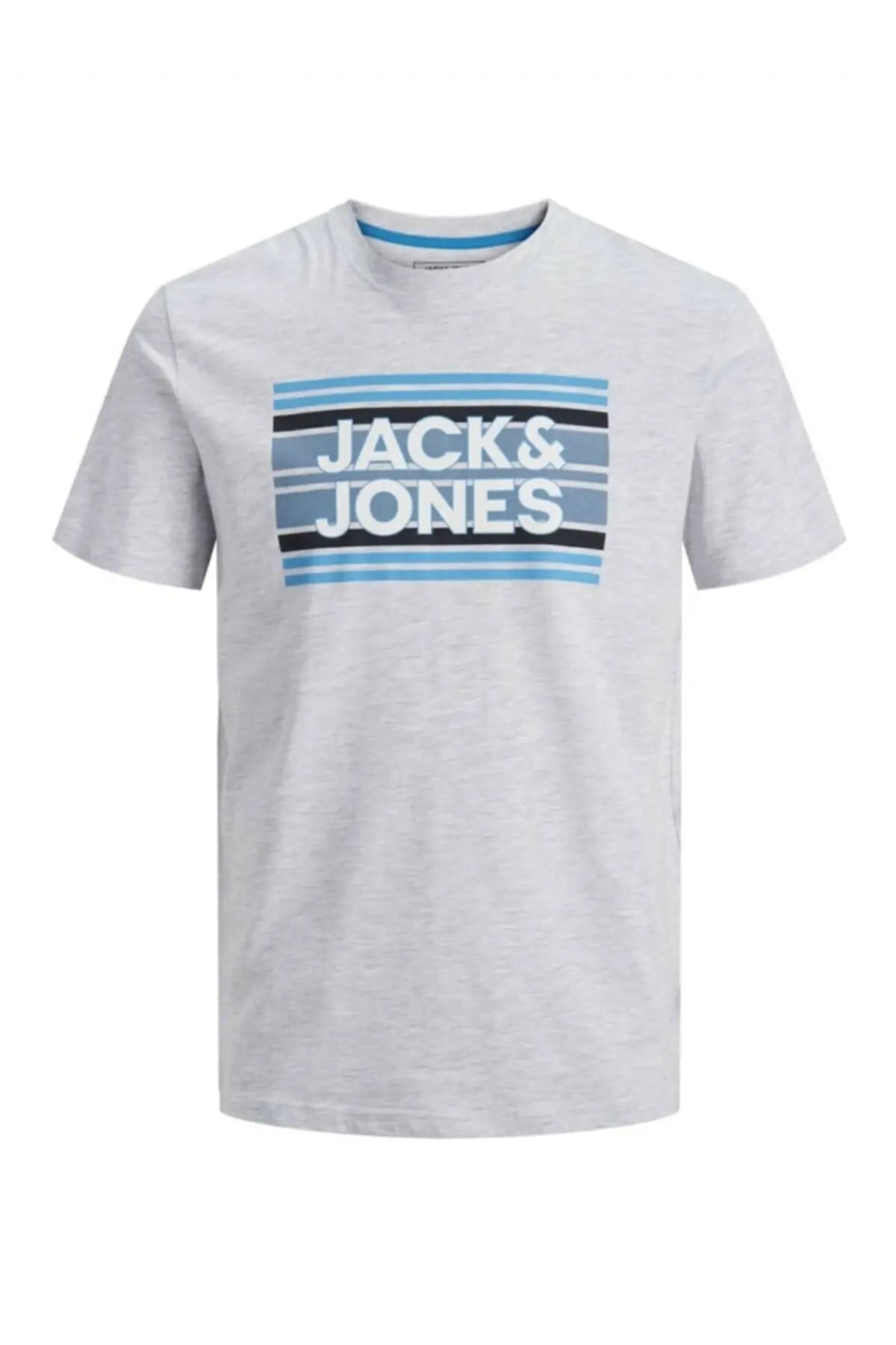 12171411Jack&Jones Jcosign Tee Ss Crew Neck Erkek T-Shirt