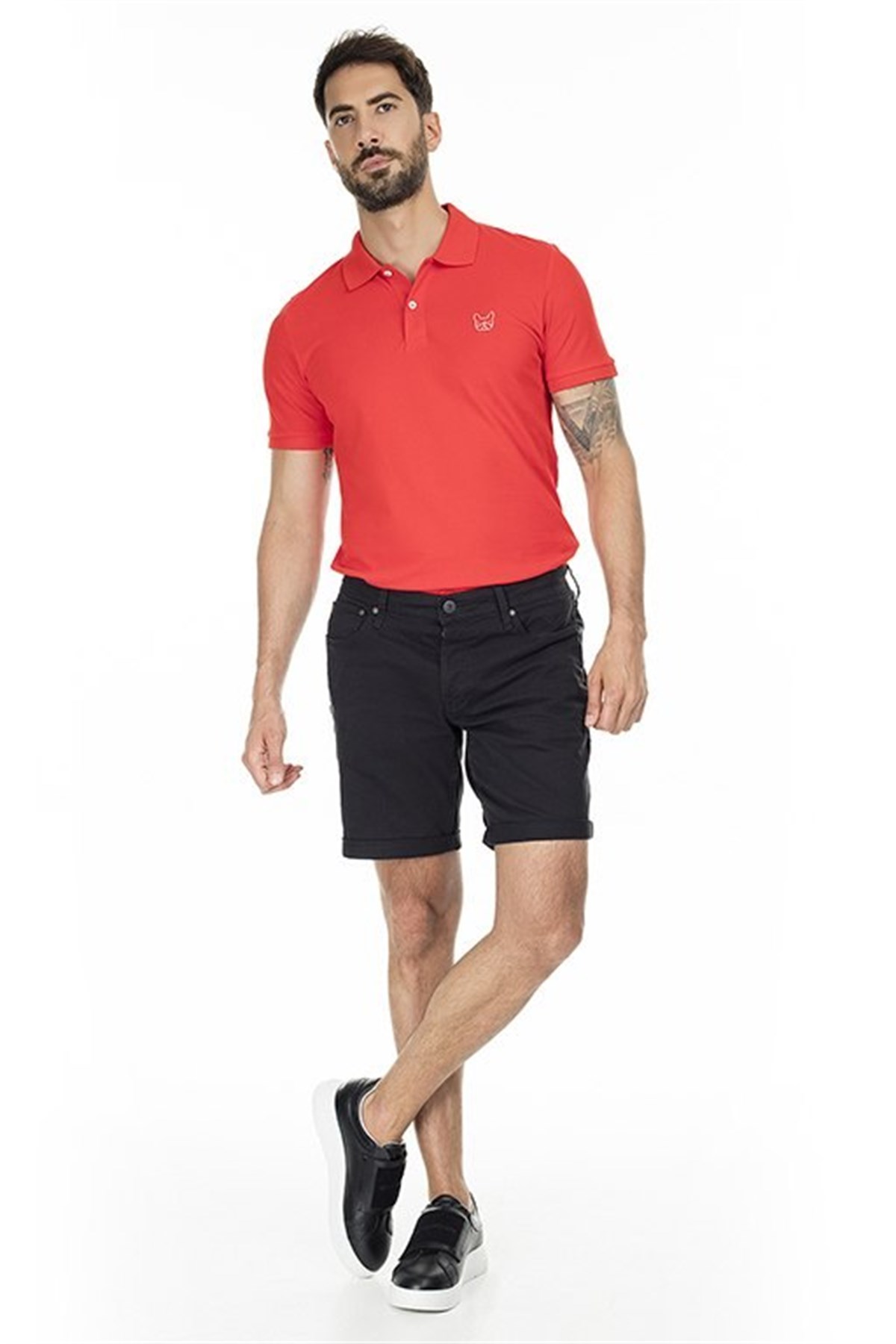 12171670Jack&Jones Jorcobana SS Erkek Polo T-Shirt-12171670