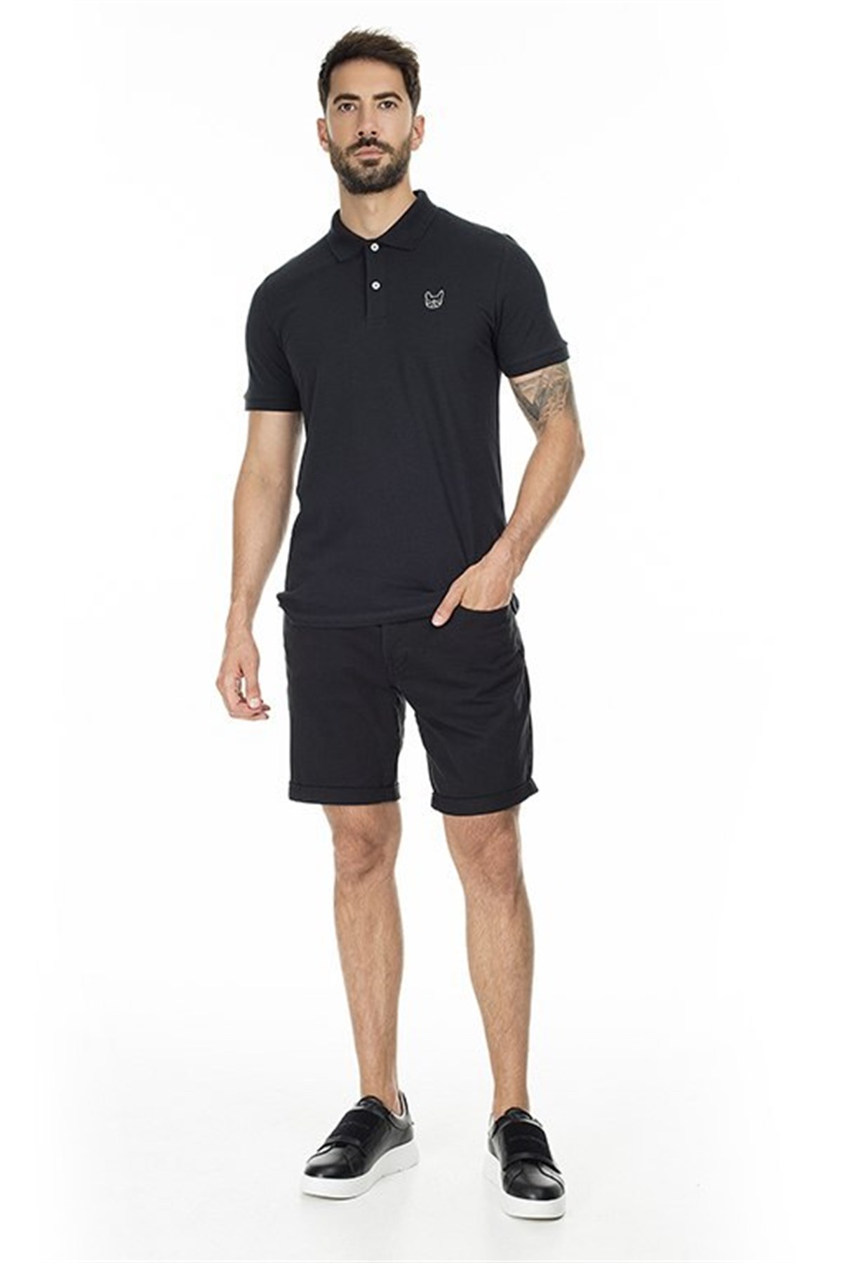 12171670Jack&Jones Jorcobana SS Erkek Polo T-Shirt-12171670