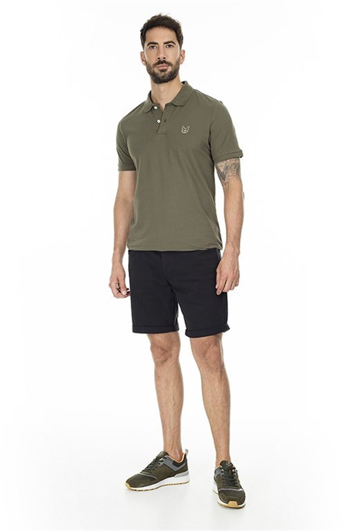 12171670Jack&Jones Jorcobana SS Erkek Polo T-Shirt-12171670