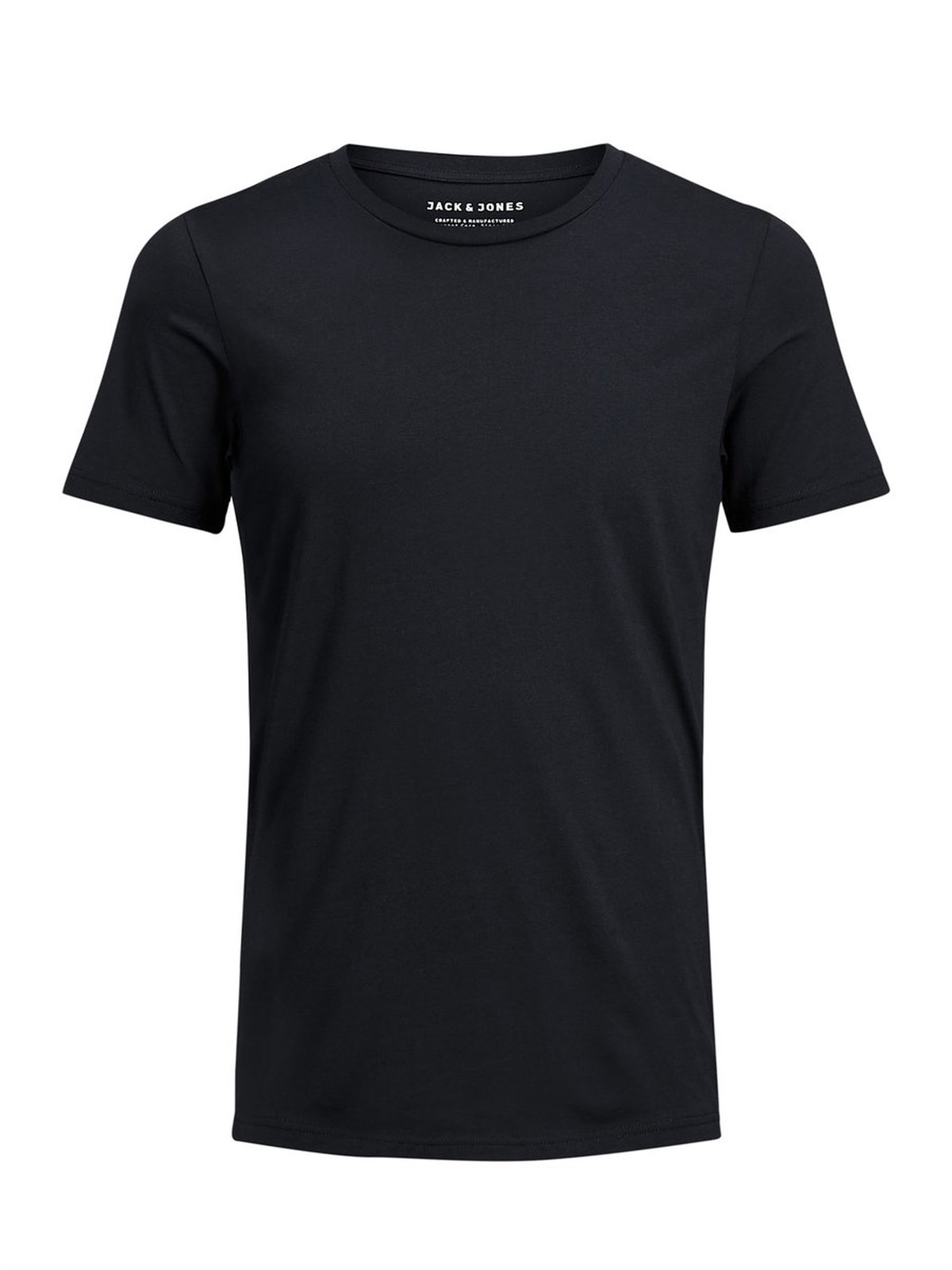 12127968NEBIMV3NEBIMV3|12127968|BlackJACK & JONES JACPIMA BASIC TEE CREW NECK SS ERKEK T-SHIRT-Black Denim