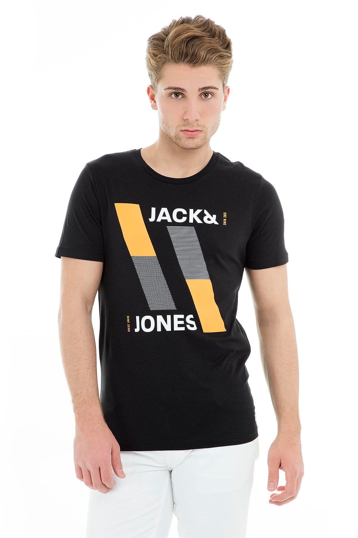 12149273Jack & Jones Jcoboost Tee Ss Crew Neck Erkek Tişört